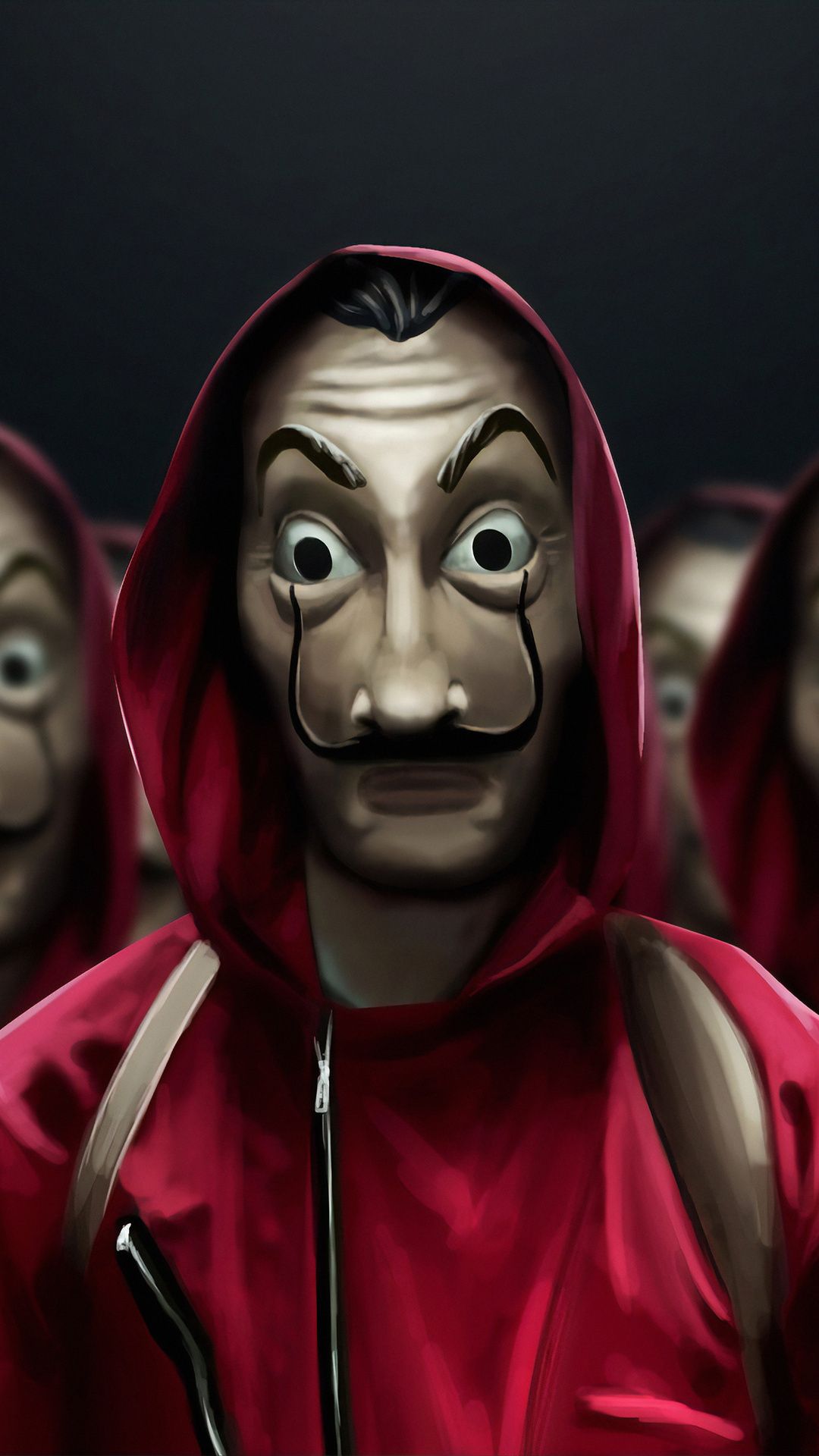 1080x1920 Money Heist Wallpaper