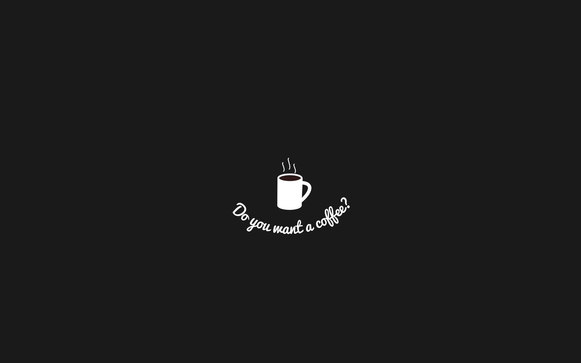 1920x1200 Wallpaper coffee, taste, minimalism