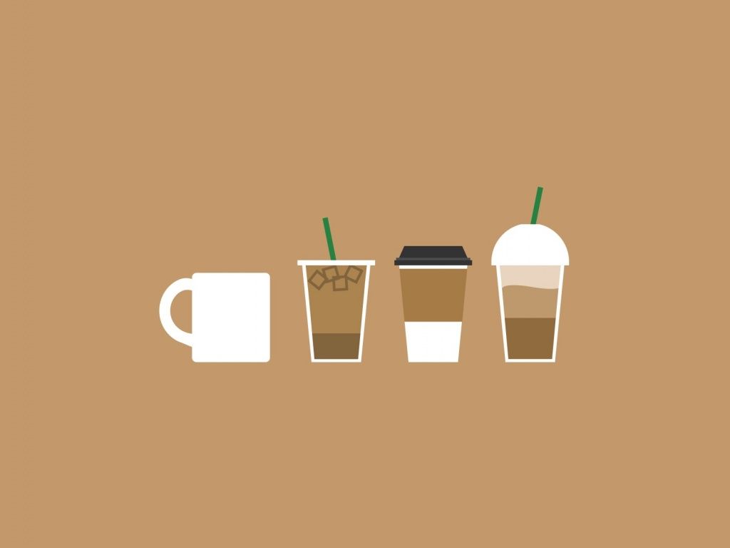 1024x768 Types of Coffee wallpaper