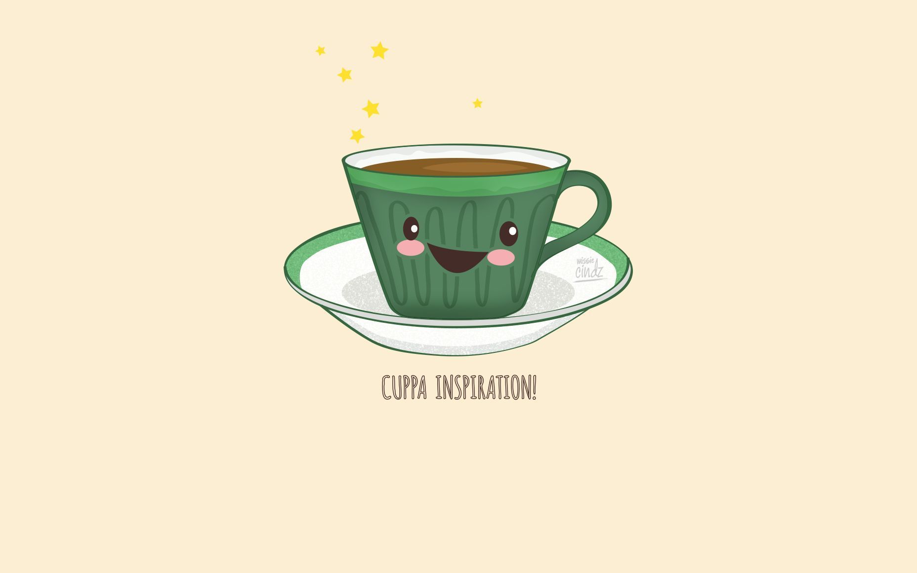 1856x1161 Coffee Aesthetic Wallpaper