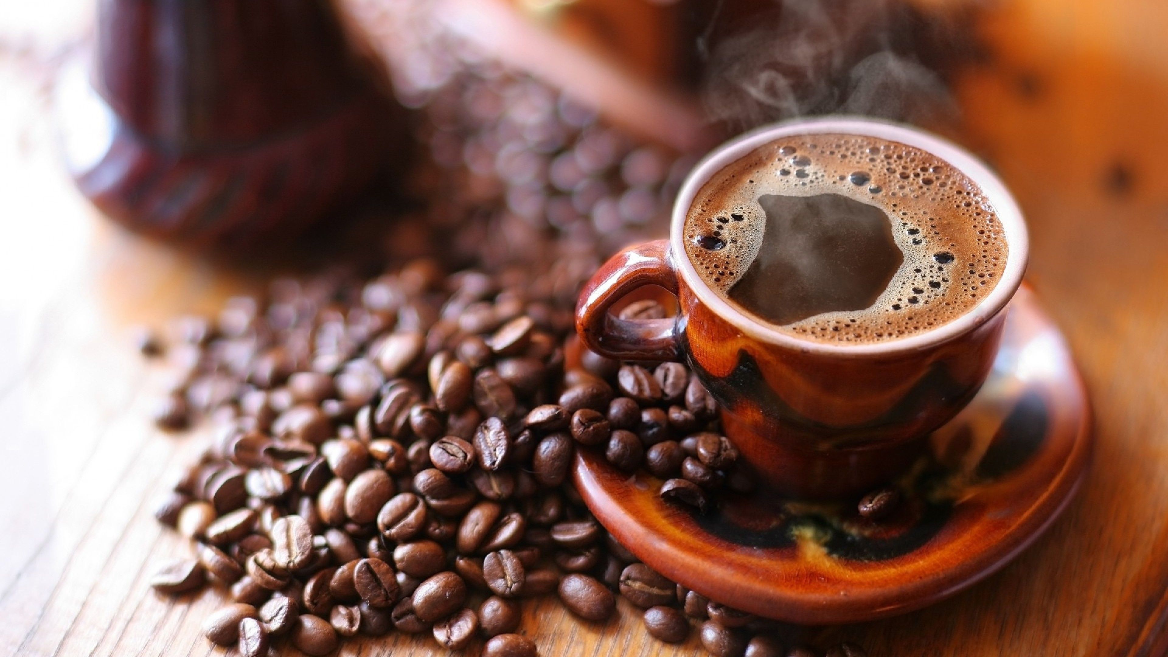3840x2160 Coffee Beans Wallpaper 52 image