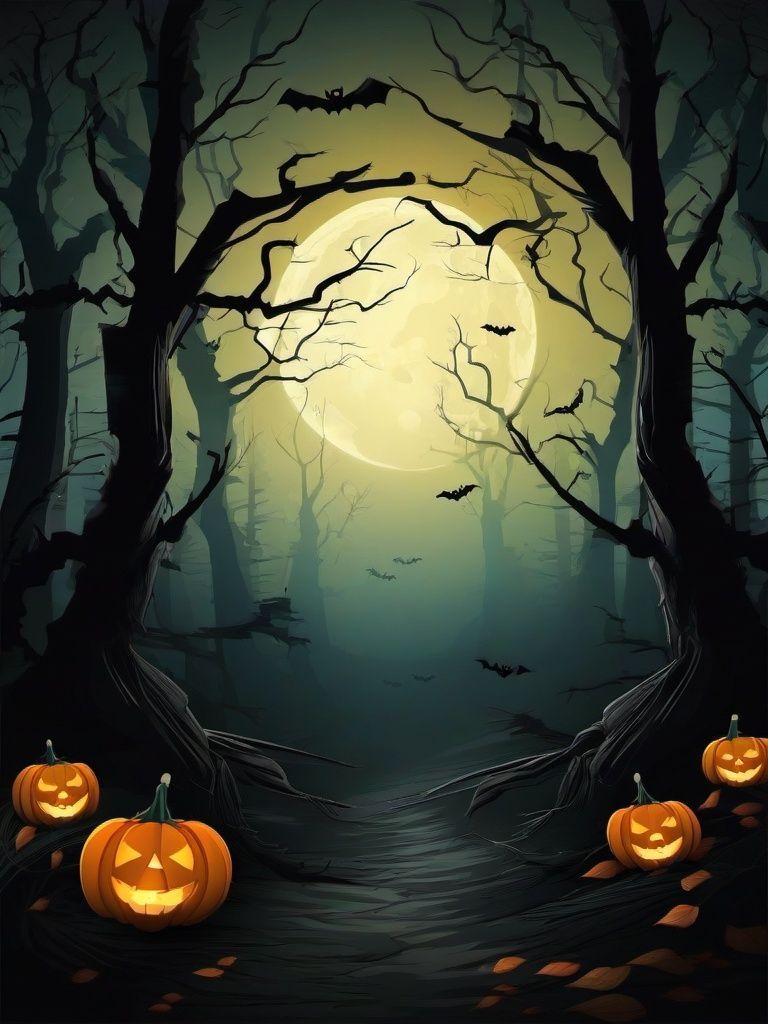 768x1024 Halloween Background Wallpaper