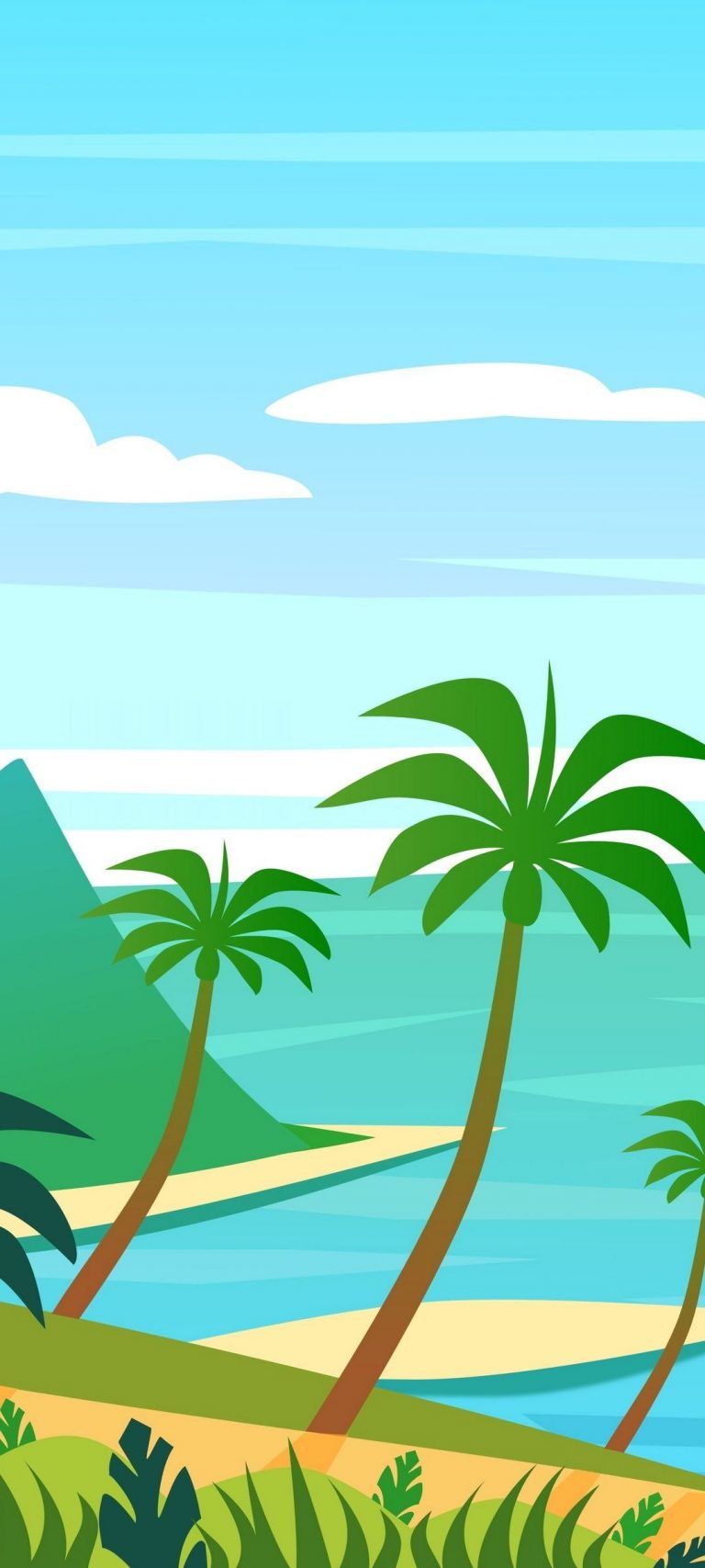 Vector Beach Wallpapers - Top Free Vector Beach Backgrounds ...