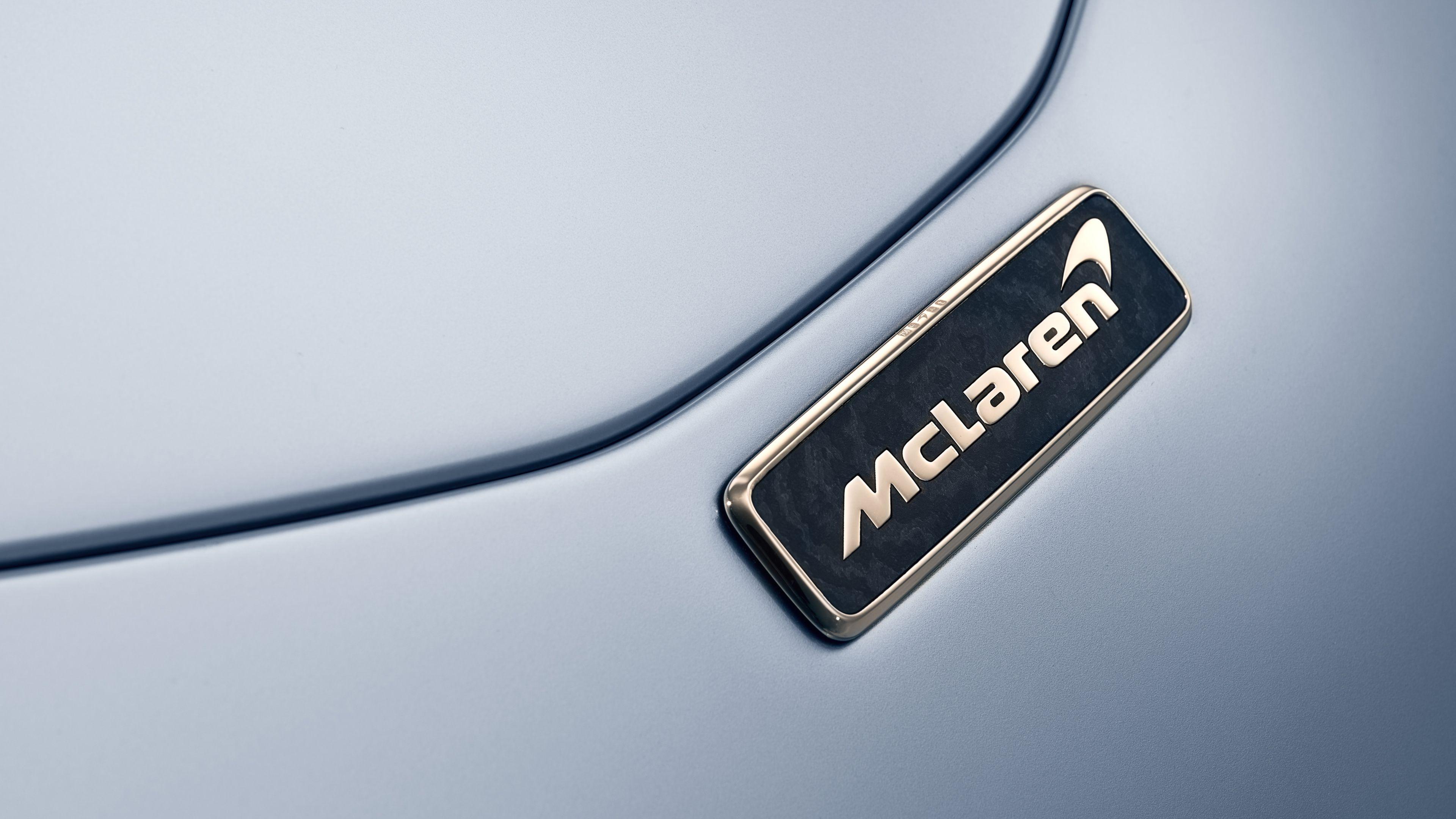 3840x2160 McLaren Speedtail Logo 4K Hình nền