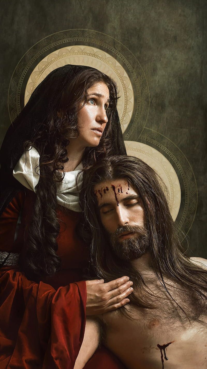 800x1422 HD mary mother of god wallpaper