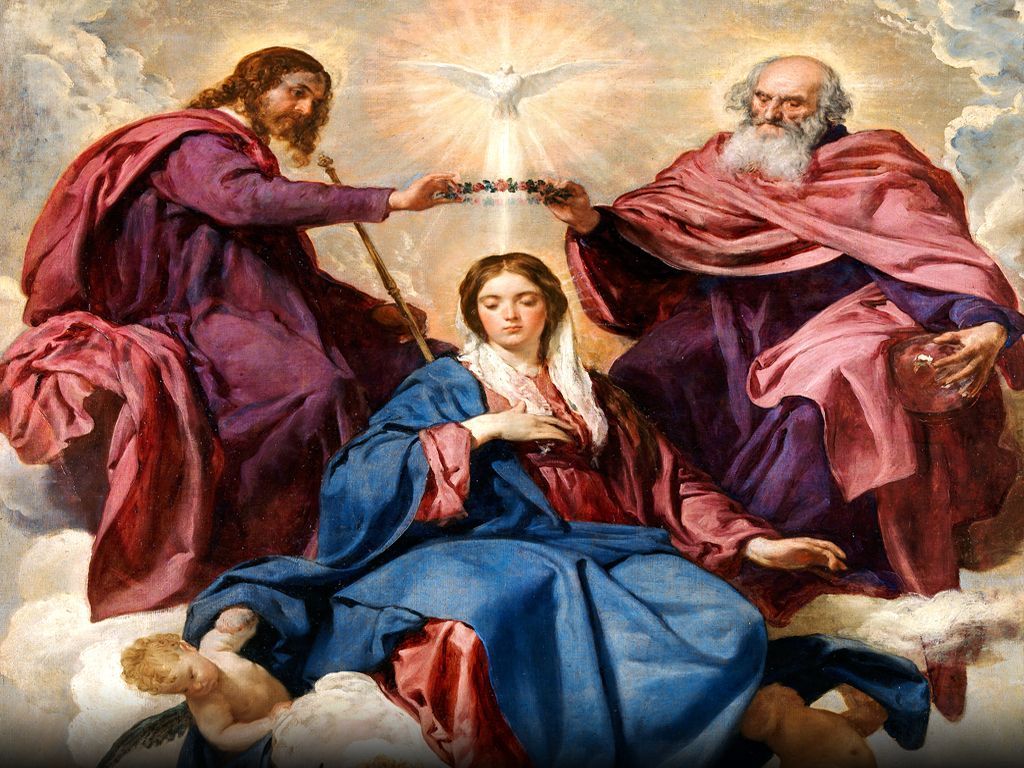 1024x768 THE QUEENSHIP OF THE BLESSED VIRGIN MARY