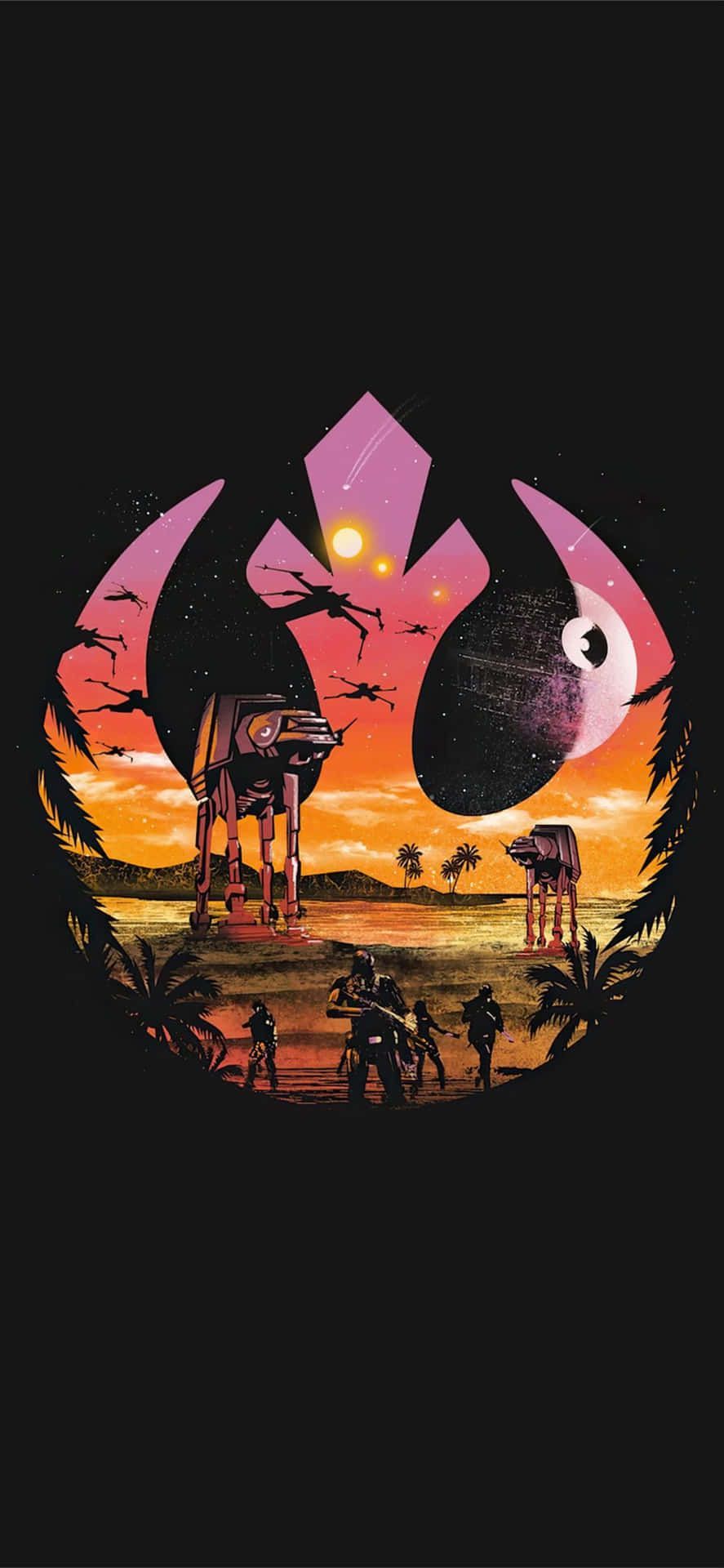 887x1920 Star Wars iPhone Wallpaper