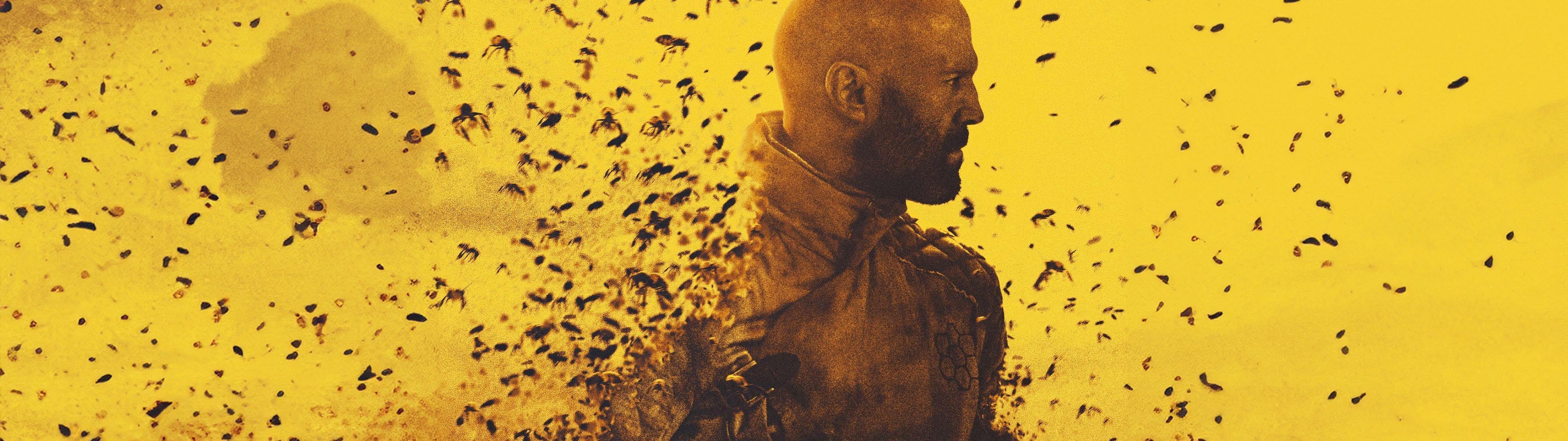 3840x1080 The Beekeeper Wallpaper 4K, 2024 Movies