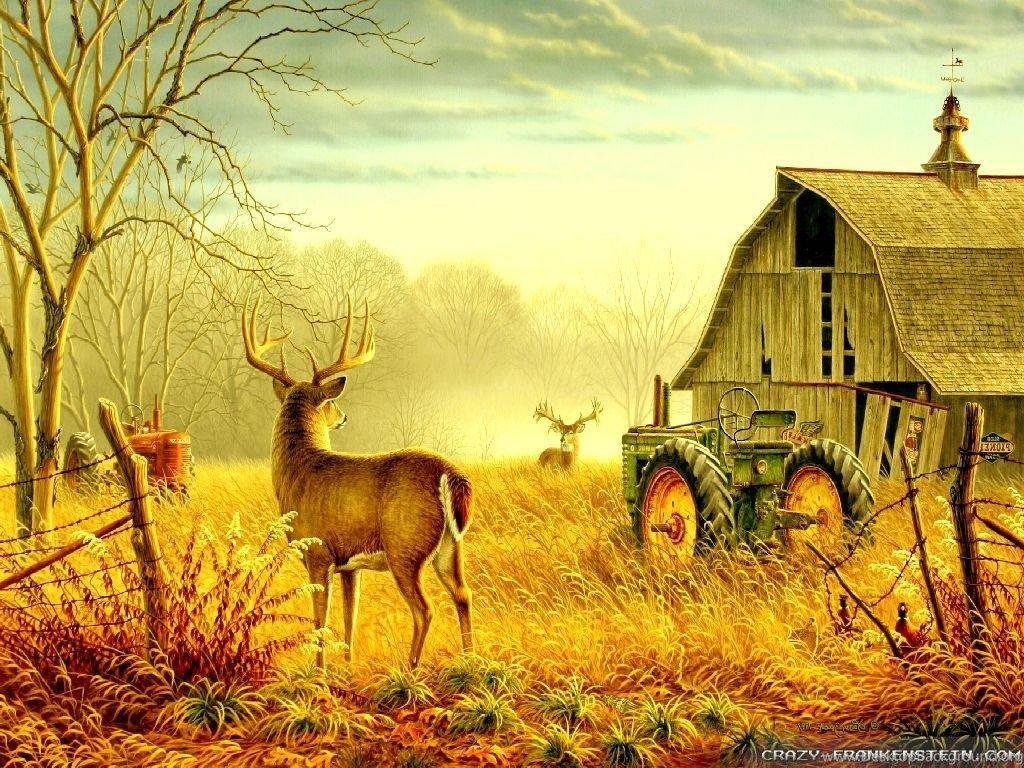 1024x768 Old Country Farm Desktop Background Desktop Background