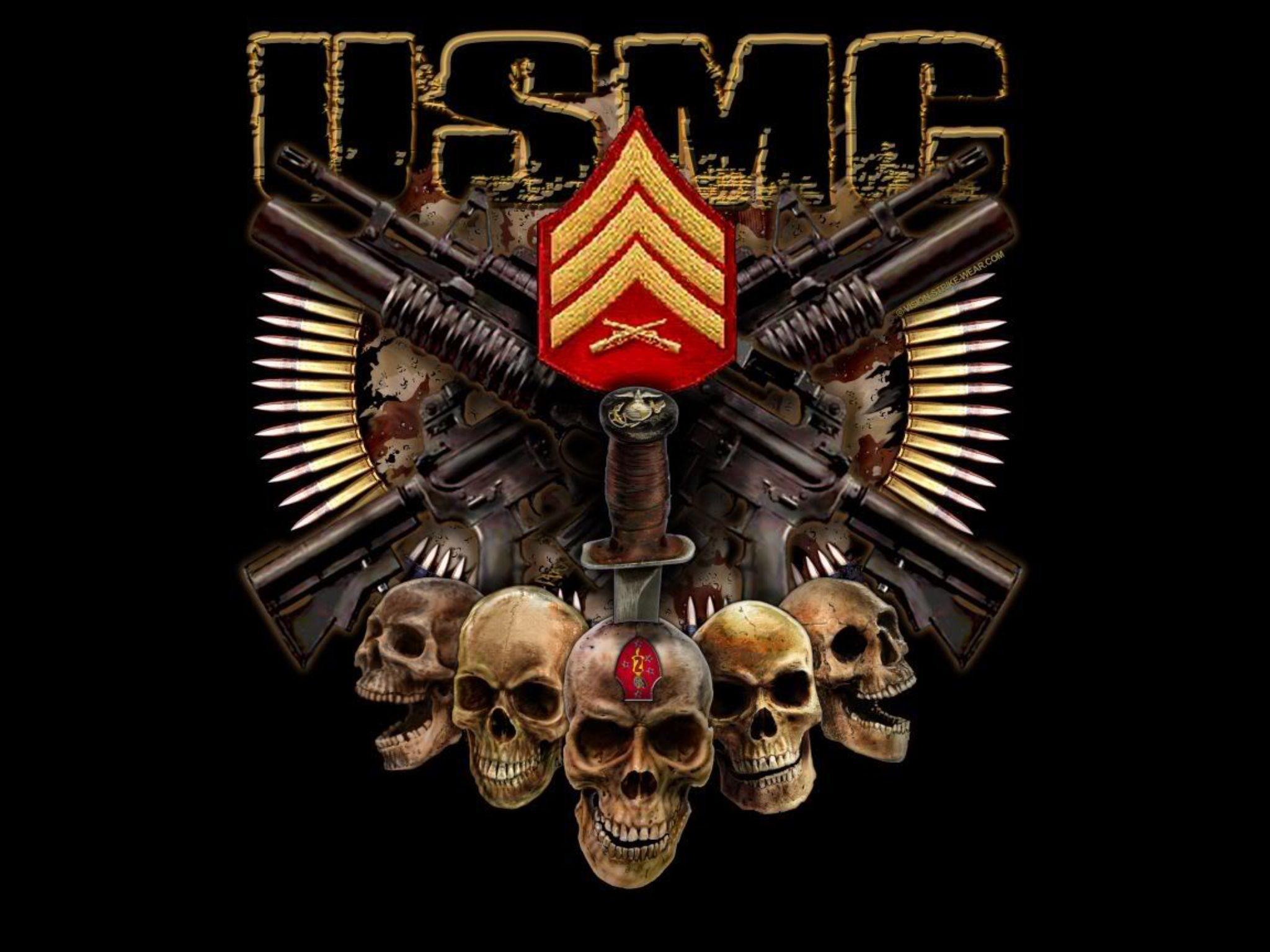 USMC Logo Wallpapers - Top Free USMC Logo Backgrounds - WallpaperAccess