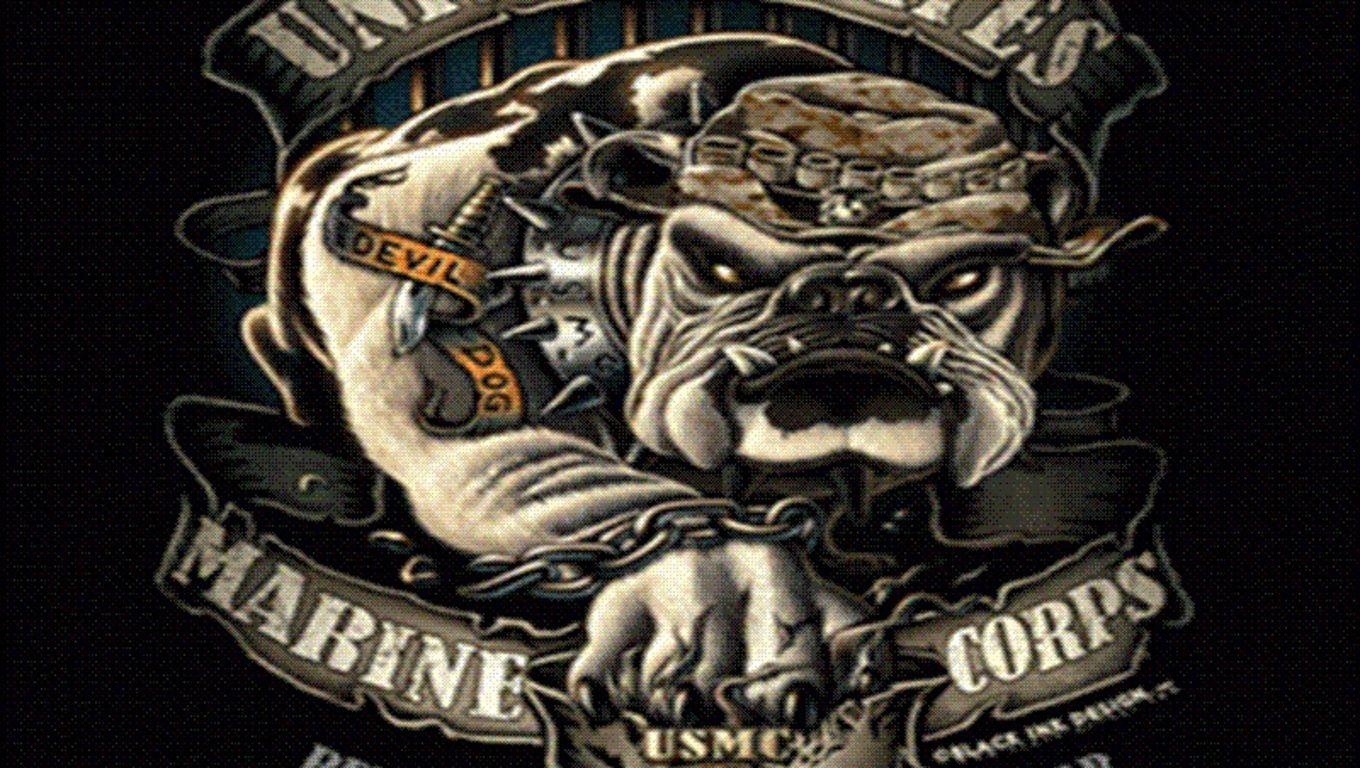 1360x768 United States Marine Corps Wallpaper