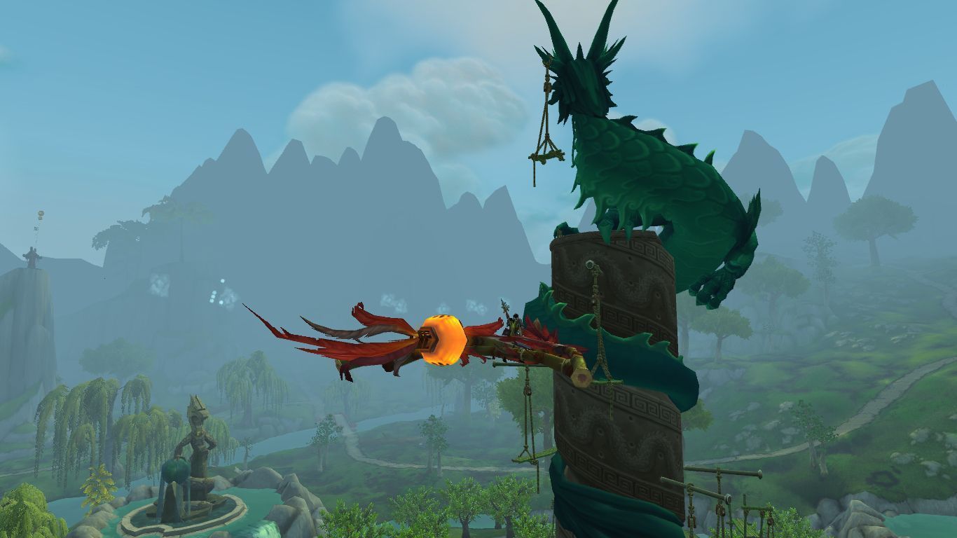 1366x768 Raze Past Jade Dragon Pillar