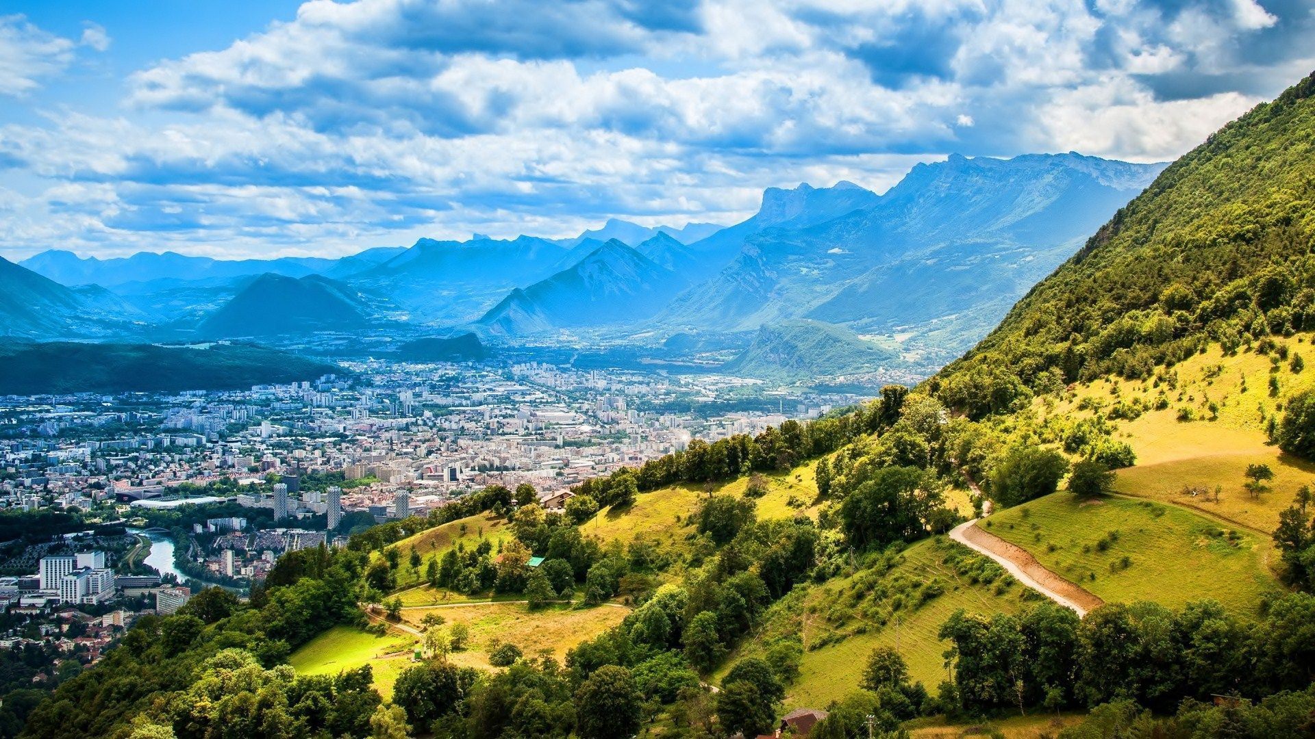 1920x1080 Stunning Lyon HD Wallpaper: Nature