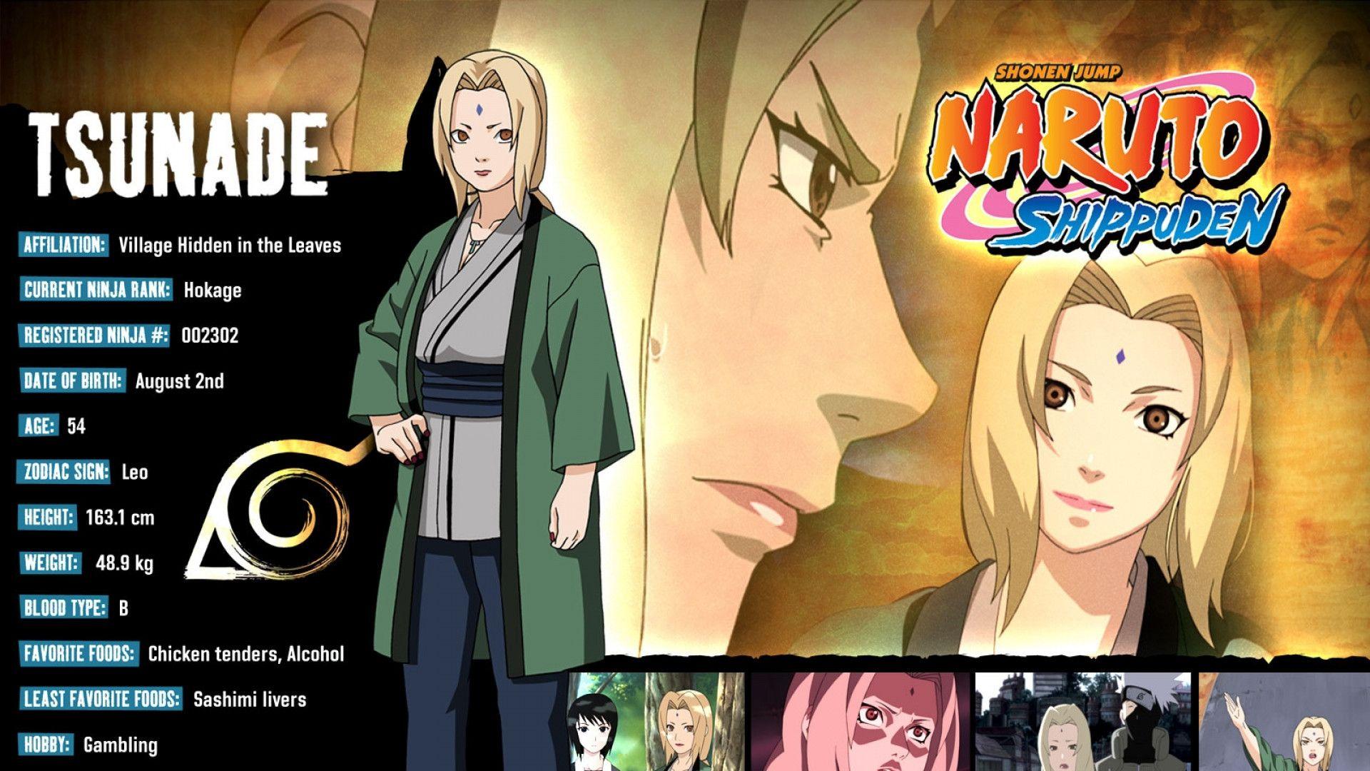 1920x1080 Lady Tsunade Wallpaper