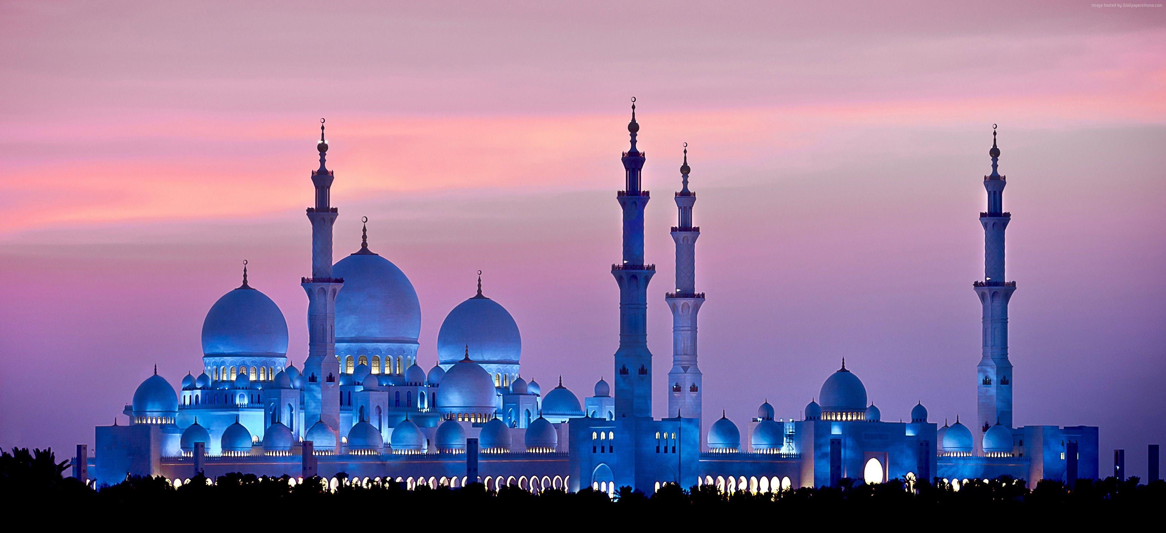 3762x1722 Masjid Wallpaper