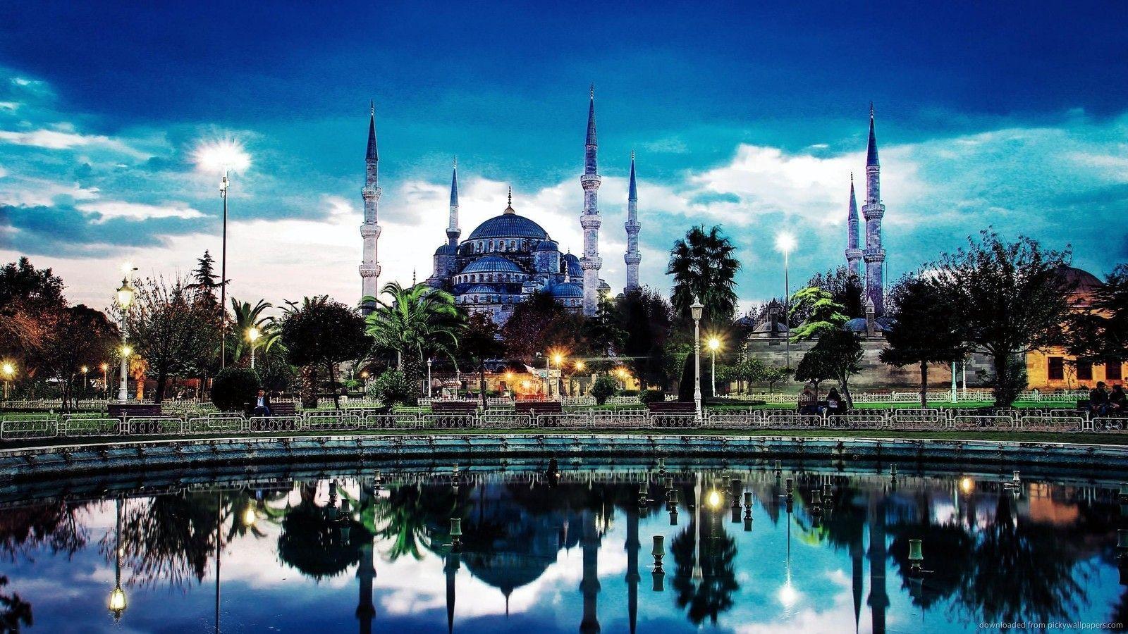 1600x900 Mosque Wallpaper Widescreen ML9O3