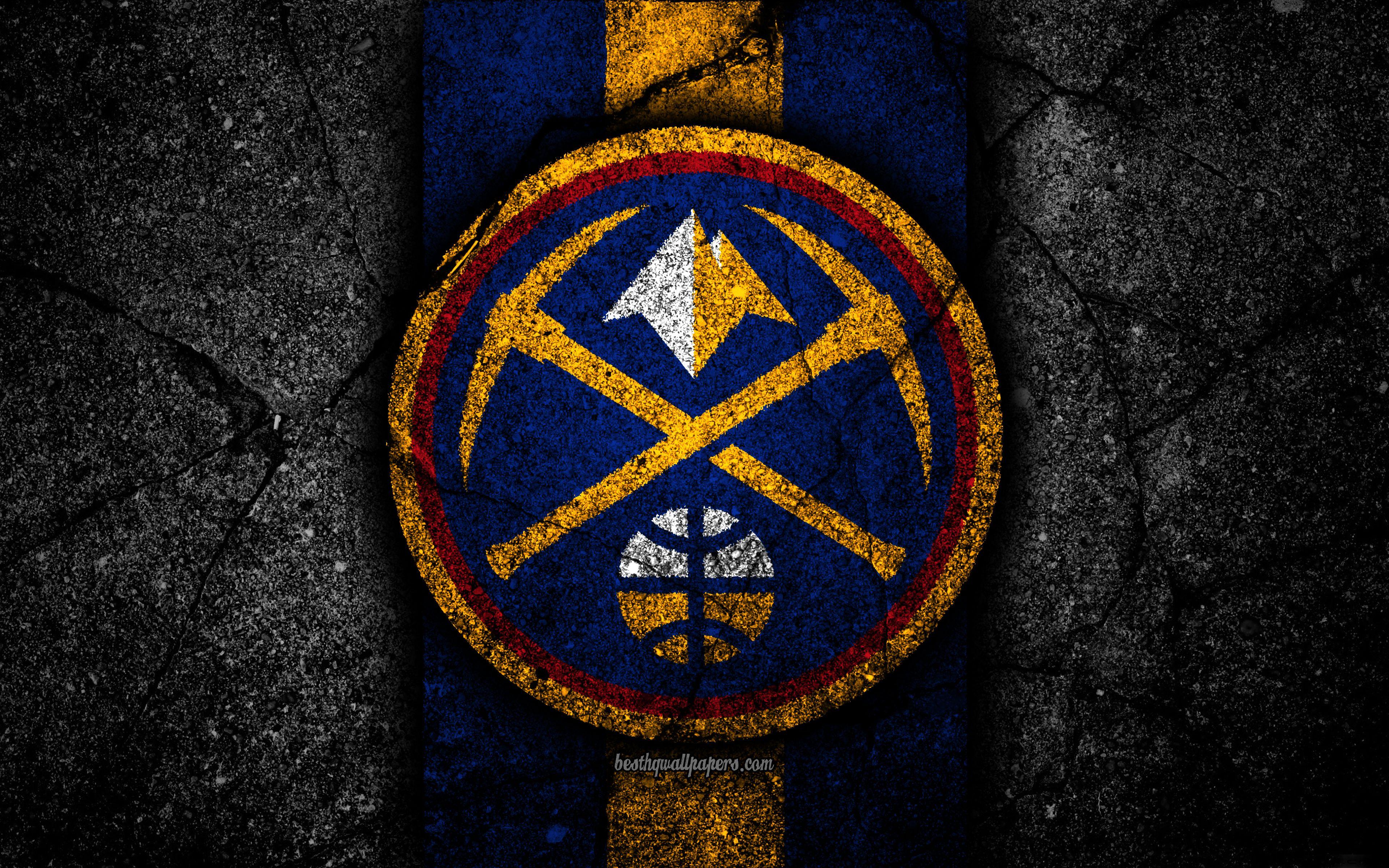 3840x2400 Denver Nuggets Logo 4k Ultra HD Wallpaper. Background Image