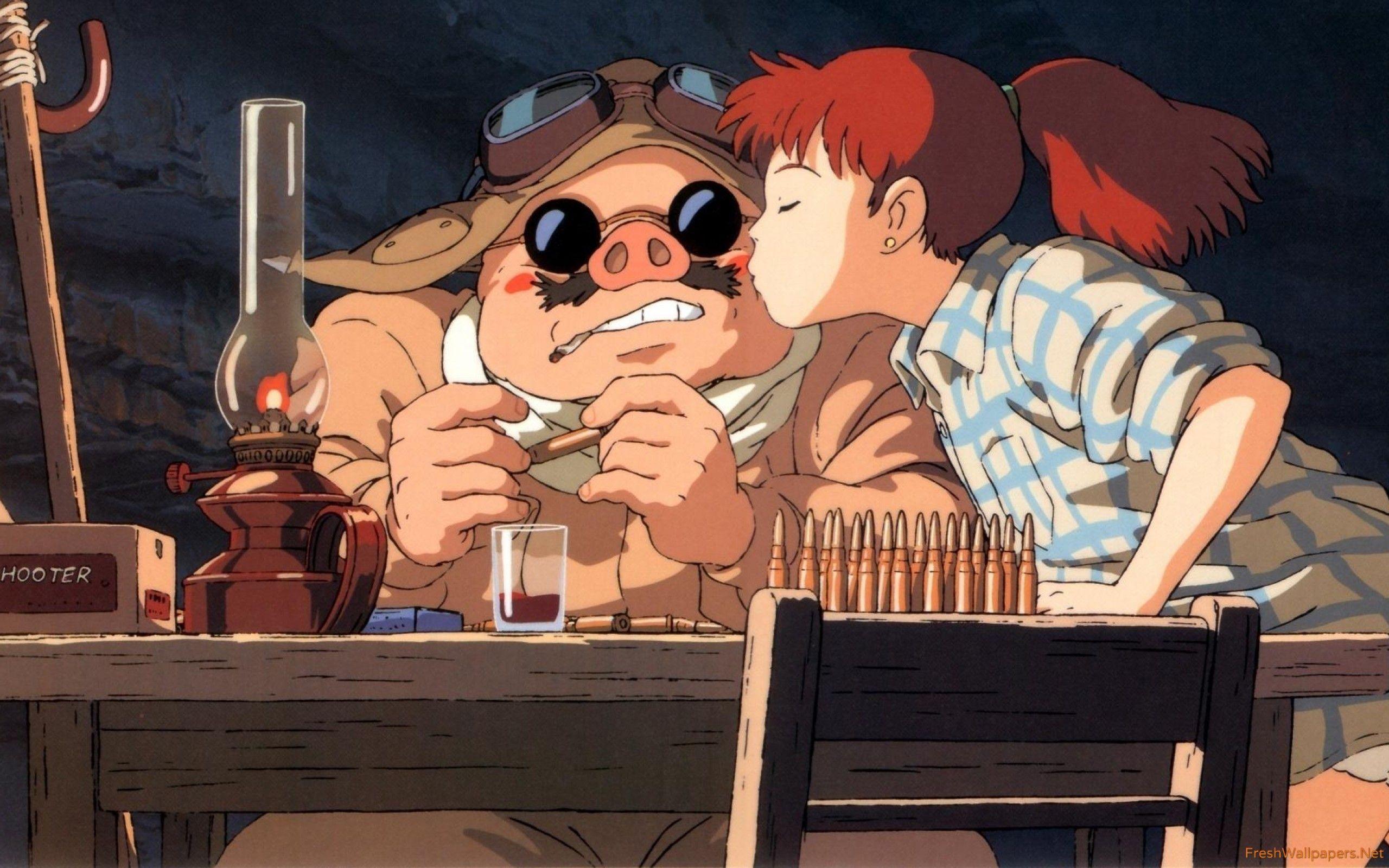 2560x1600 Porco Rosso wallpaper