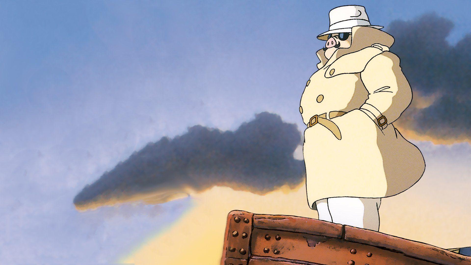 1920x1080 Porco Rosso Desktop Wallpaper