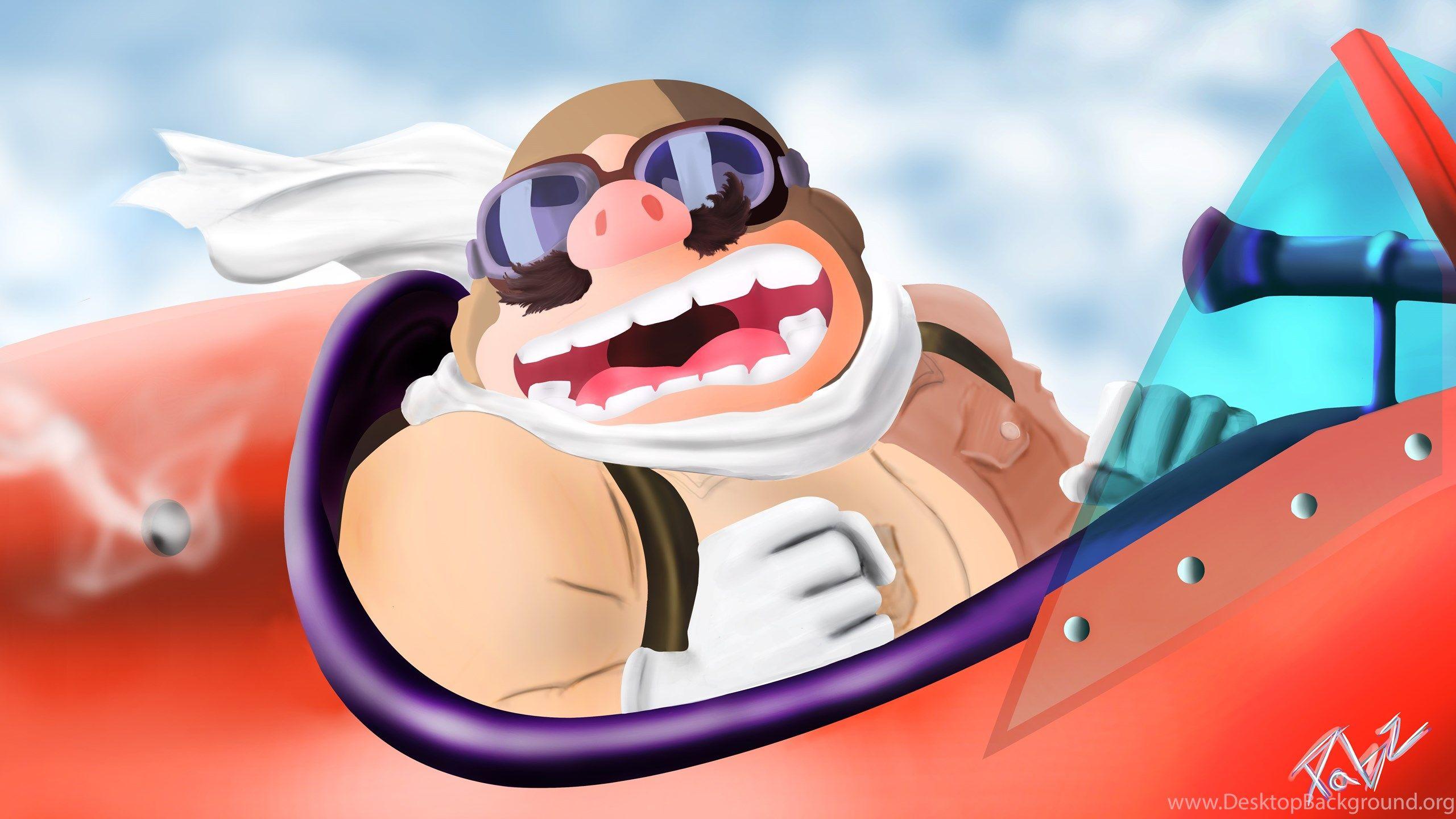 2560x1440 Porco Rosso Wallpaper Desktop Background