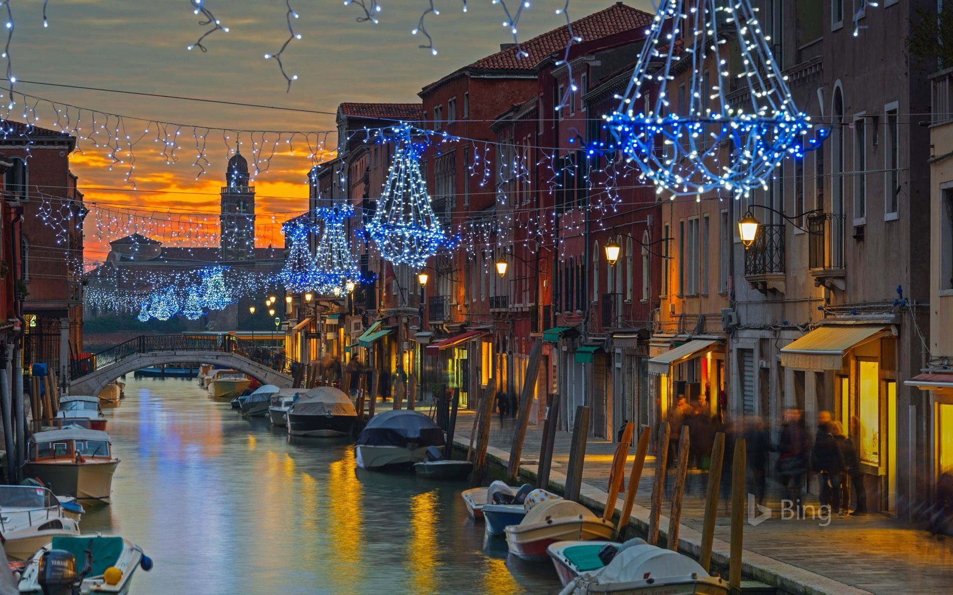 1920x1200 Christmas Italy Wallpaper