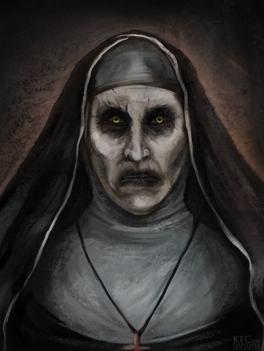 1024x1359 The Nun Sketch