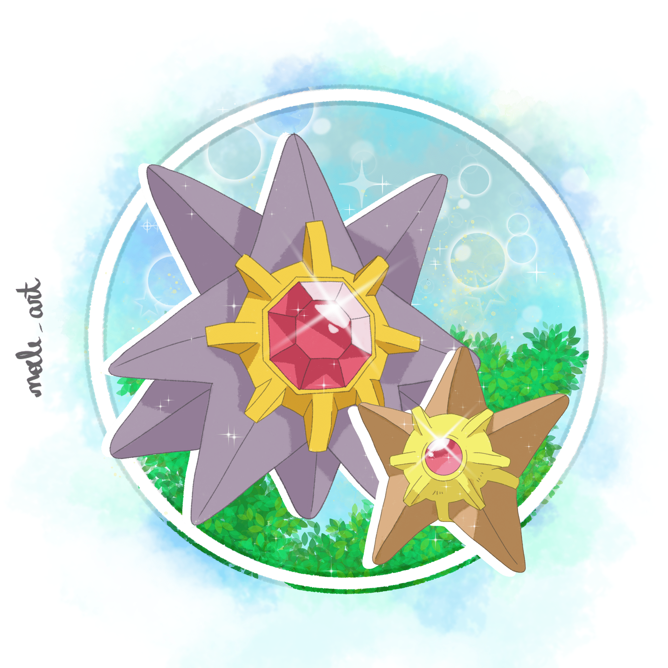 2200x2200 Starmie. Anime Image