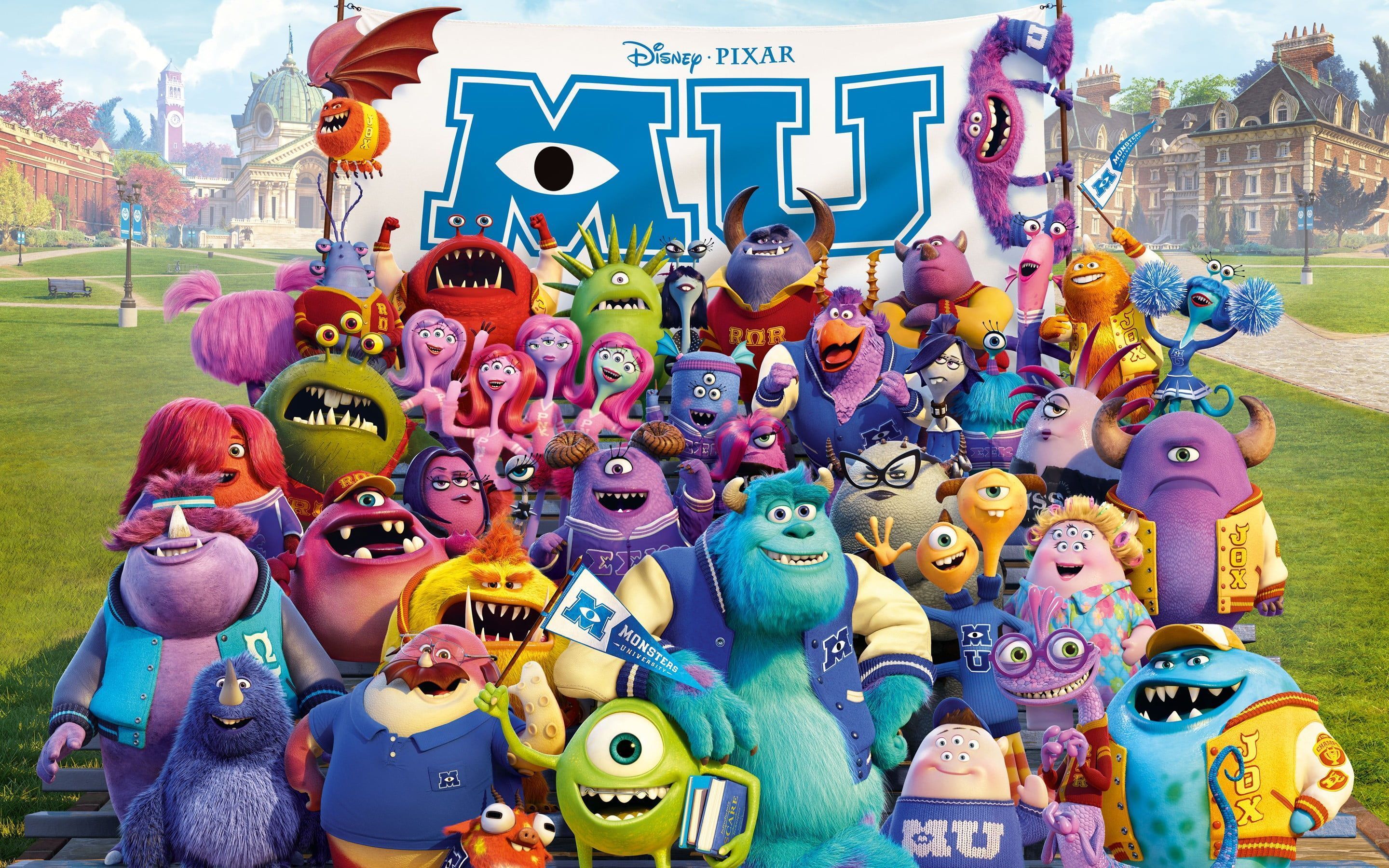2880x1800 movies Monsters University Disney Pixar