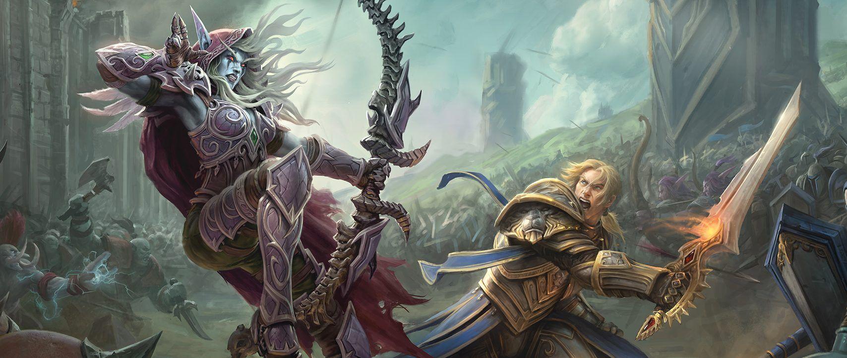 1708x723 World of Warcraft: Battle for Azeroth Hình nền HD