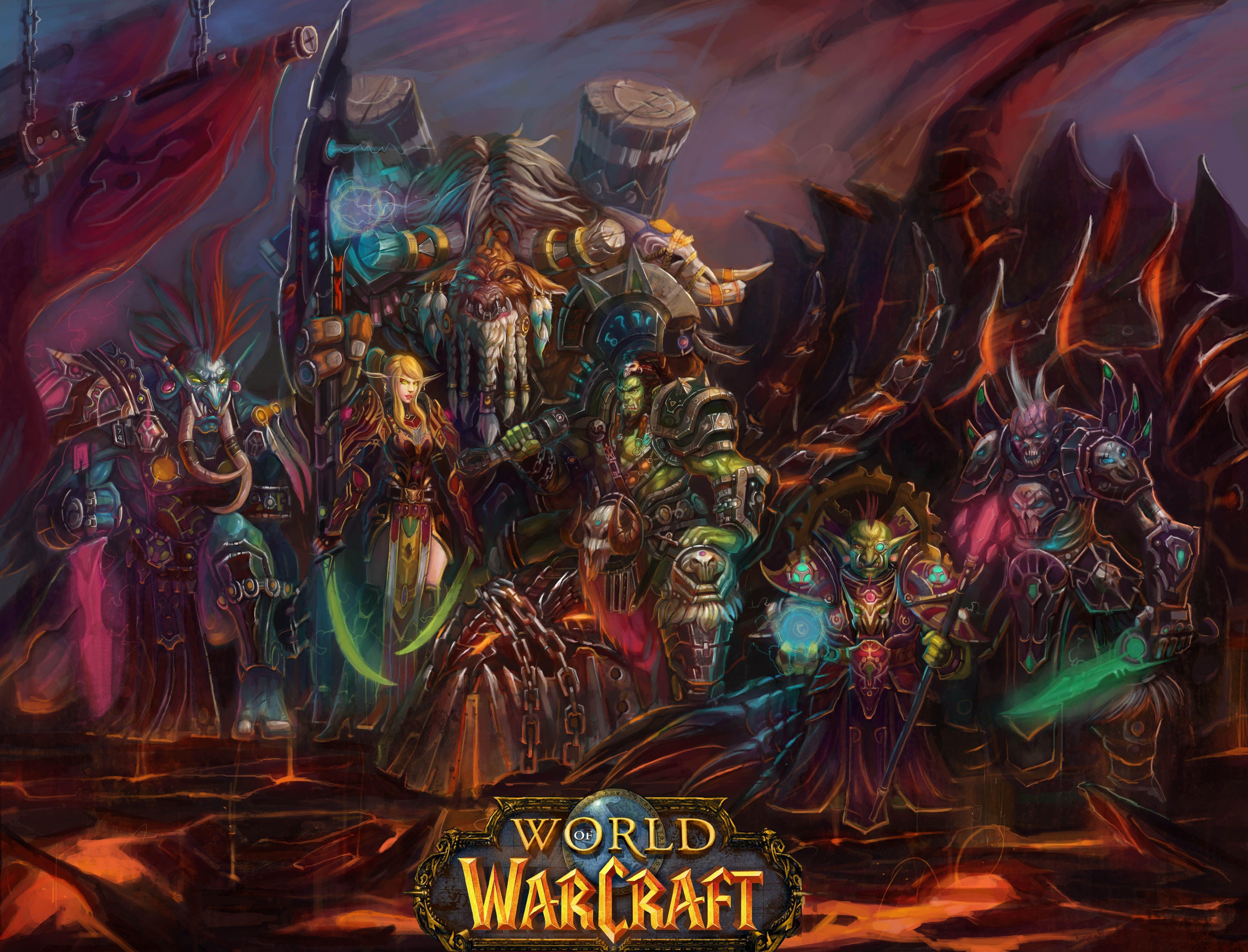 Hình nền kỹ thuật số 5386x4110 World of Warcraft, World of Warcraft