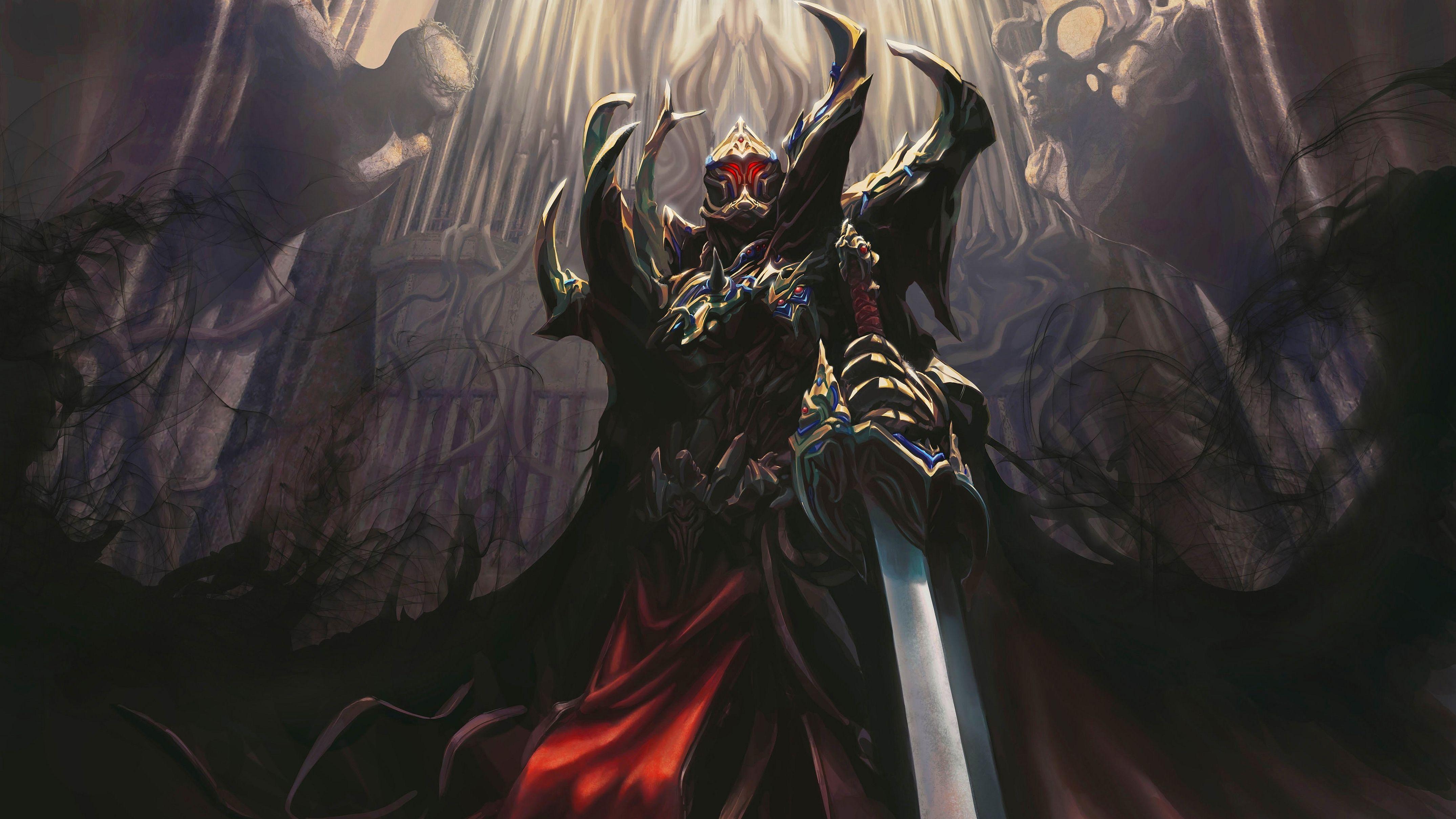 4300x2418 Demon Sword 4k Ultra HD Wallpaper. Background Imagex2418