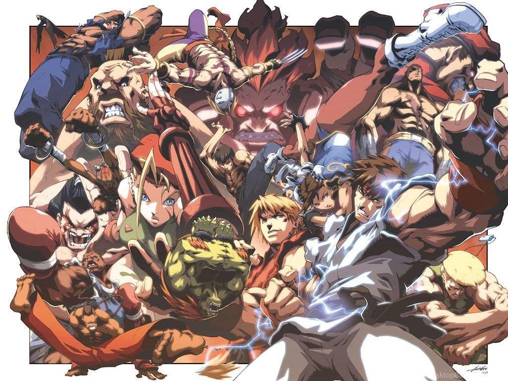 1024x768 Street Fighter Wallpaper Desktop Background
