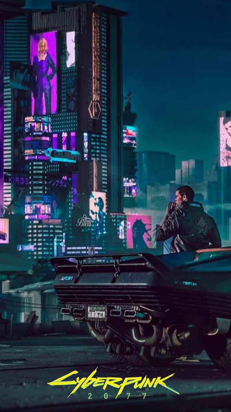 800x1422 Cyberpunk, cyberpunk digital, game, night city, HD phone wallpaper