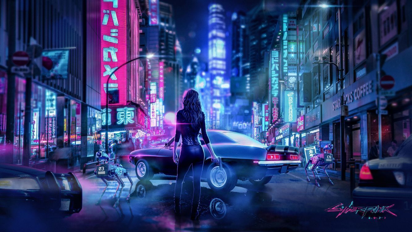1333x750 Wallpaper Cyberpunk, Cyberpunk 2077
