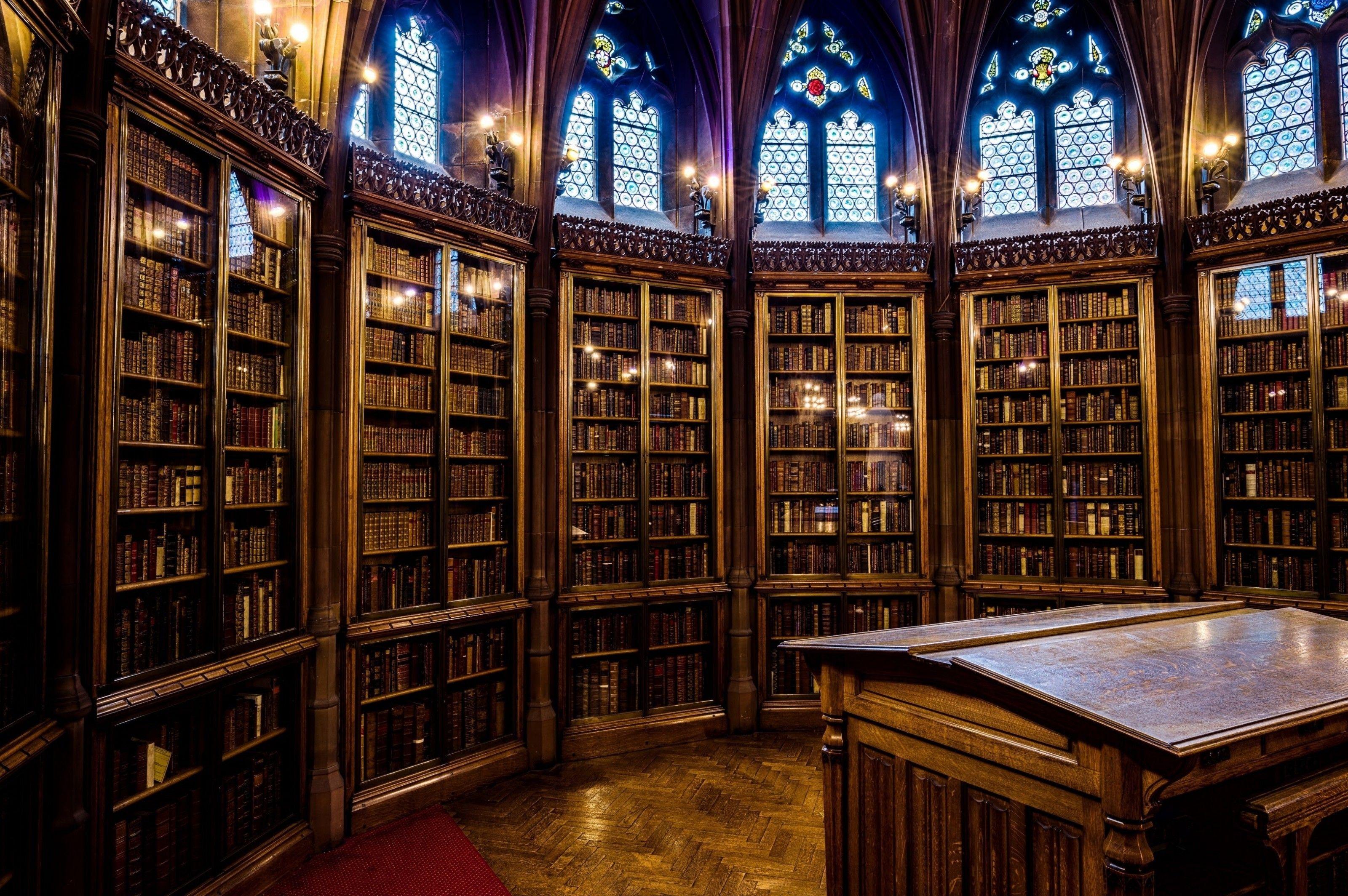 3200x2128 Download 3200x2128 John Rylands Library, Lanterns, Books