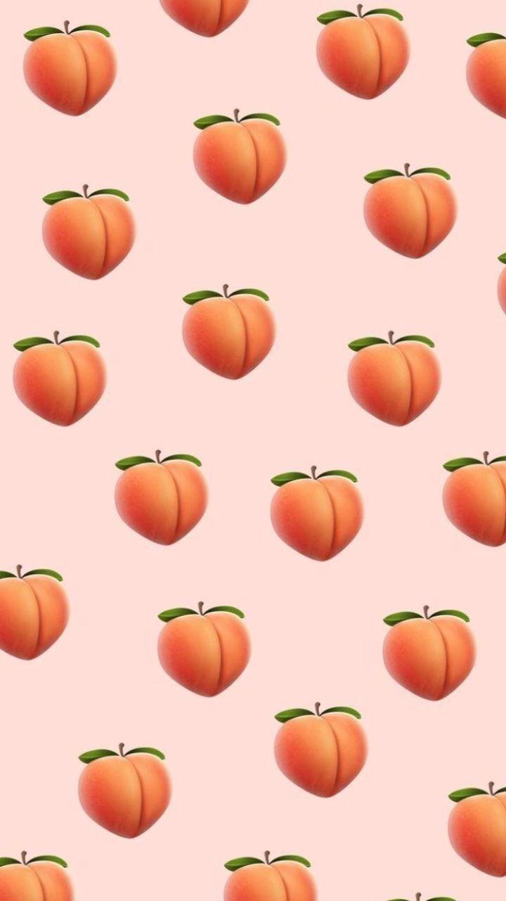 Watercolor peaches background pattern  Peach wallpaper Watercolor iphone  Iphone art