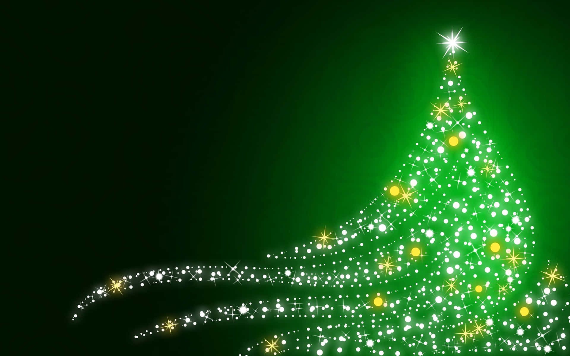 1920x1200 Green Christmas Wallpaper