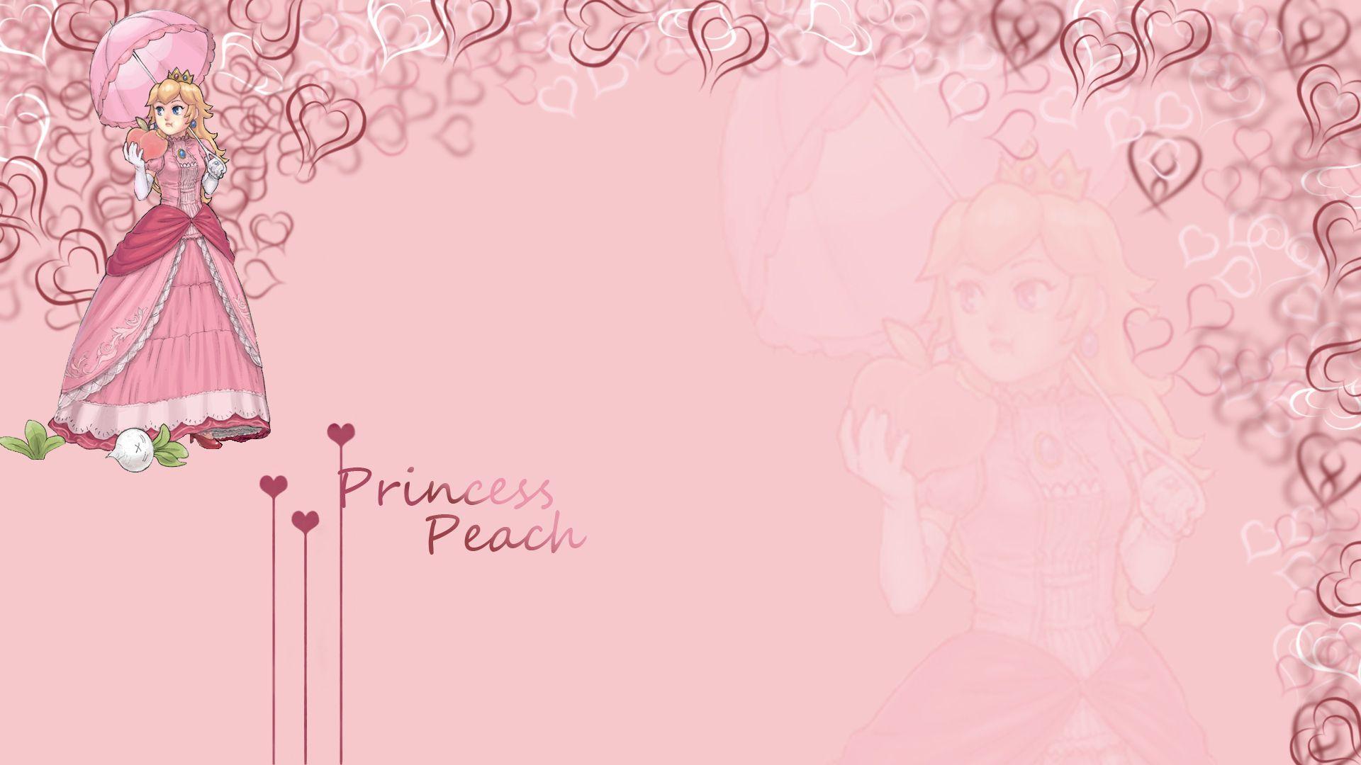1920x1080 Princess Peach hình nền