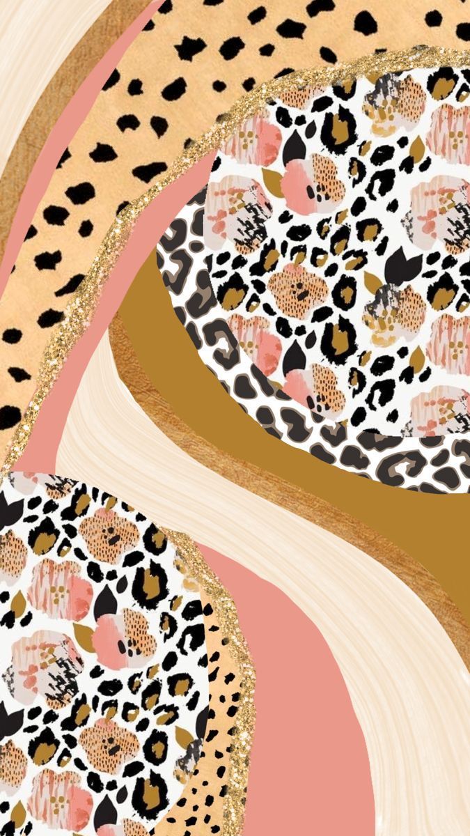 675x1200 Animal print aesthetic iPhone background