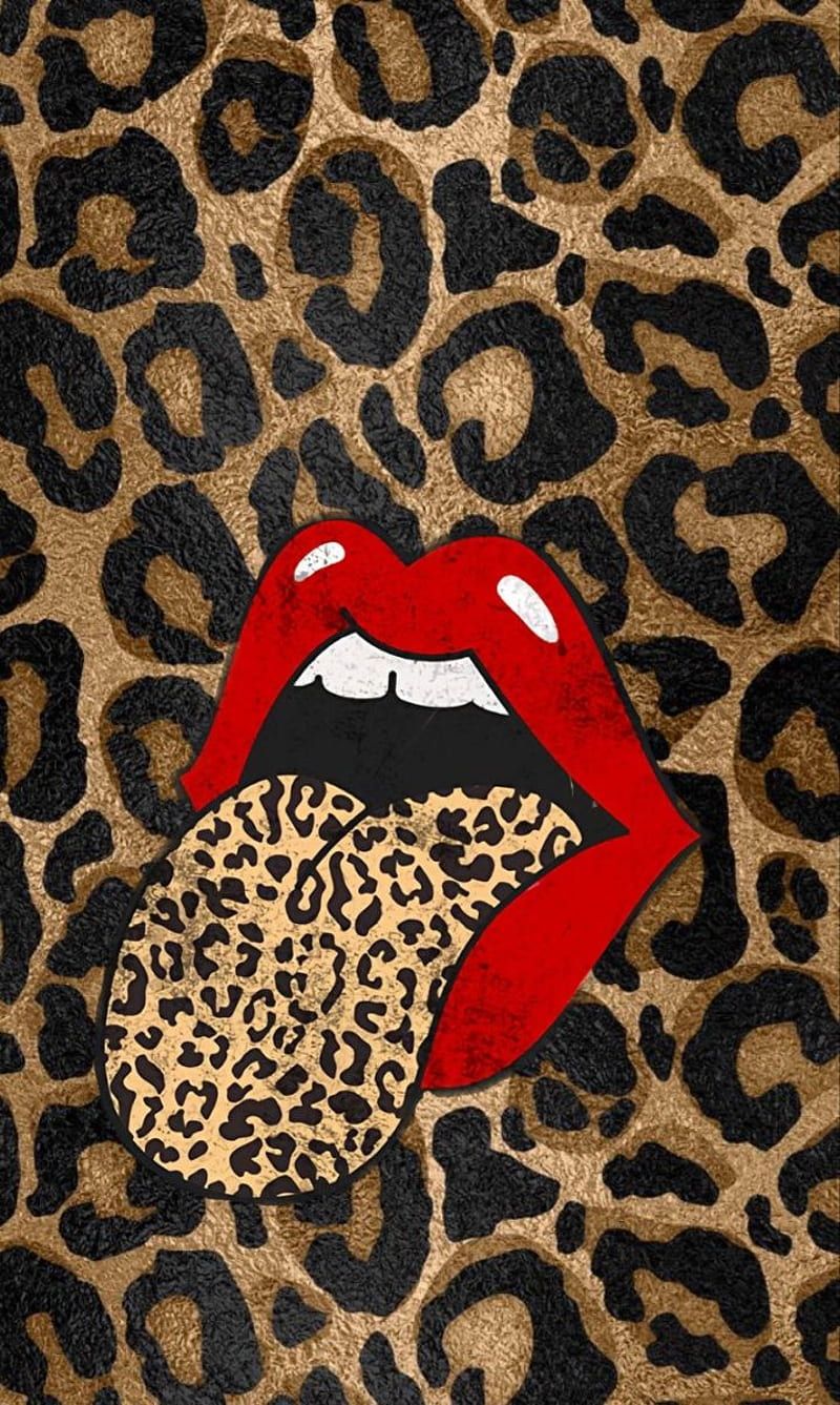 800x1337 Wallpaper Animal Print Phone Cover Y2K Leopard Print Phone Wallpaper Black Brown digital