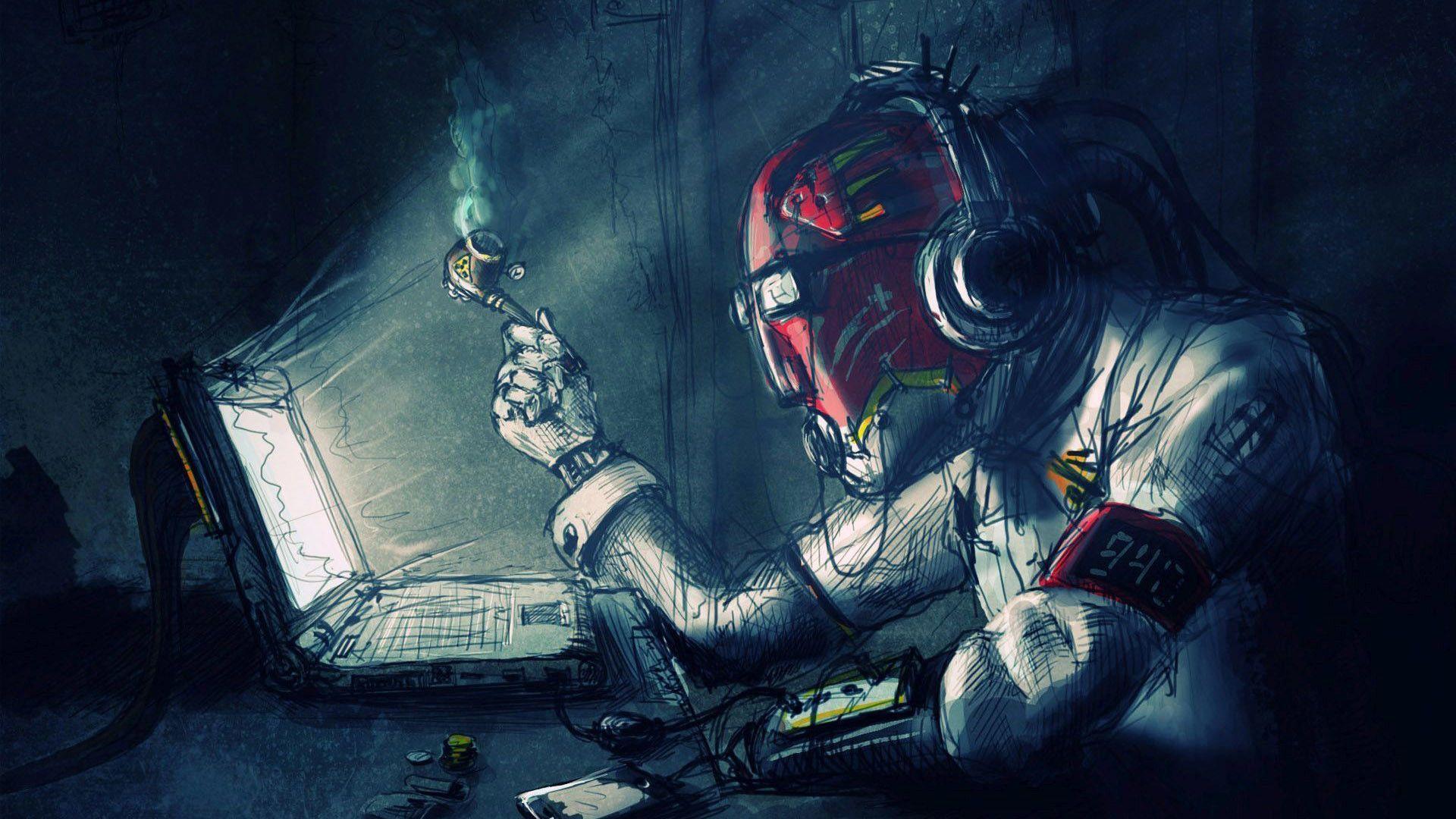 1920x1080 HD Smoke hình nền