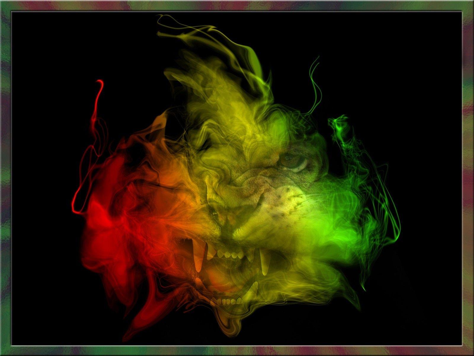 1600x1200 Rasta, Colour, Smoke, Wide, High, Resolution, Wallpaper