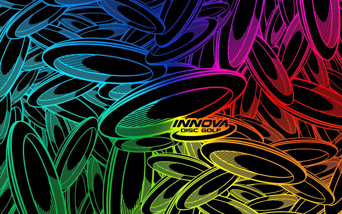 1440x900 Disc Colors Wallpaper Disc Golf