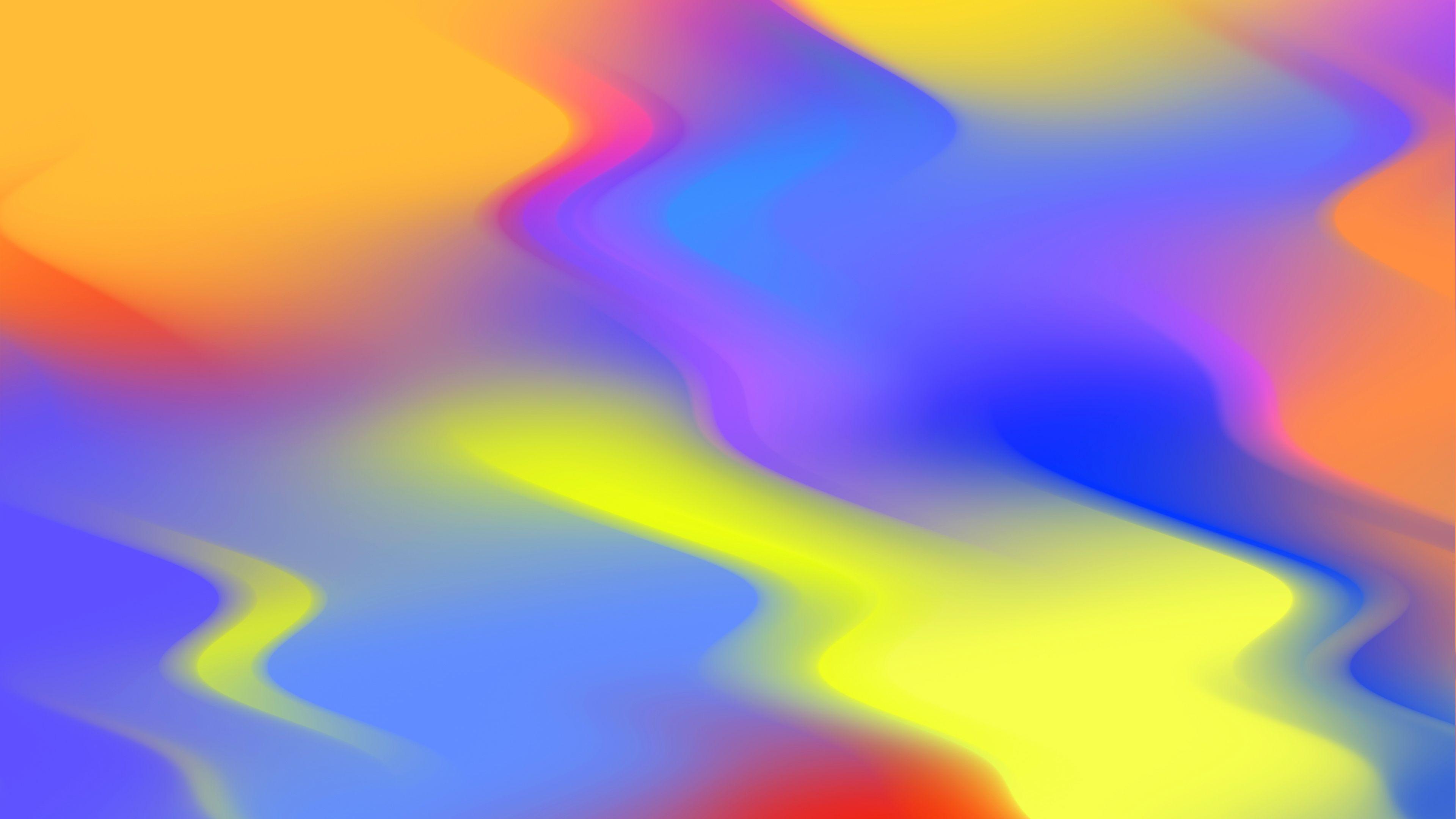 3840x2160 Flowing Colors Chromebook Wallpaper