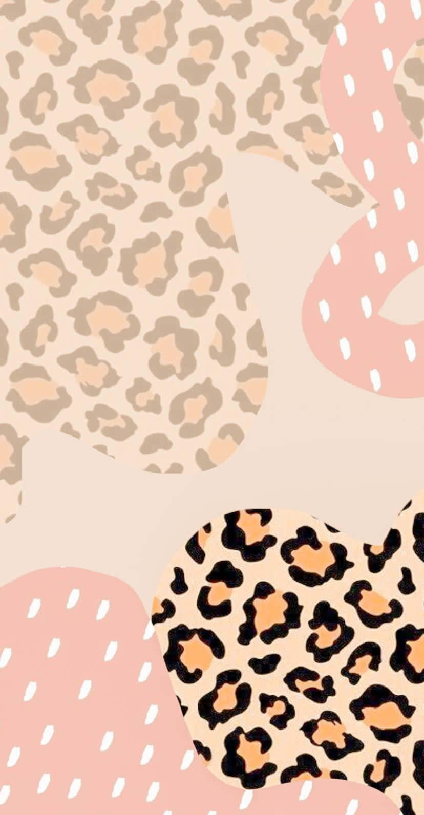828x1592 Cheetah Print Aesthetic Wallpaper
