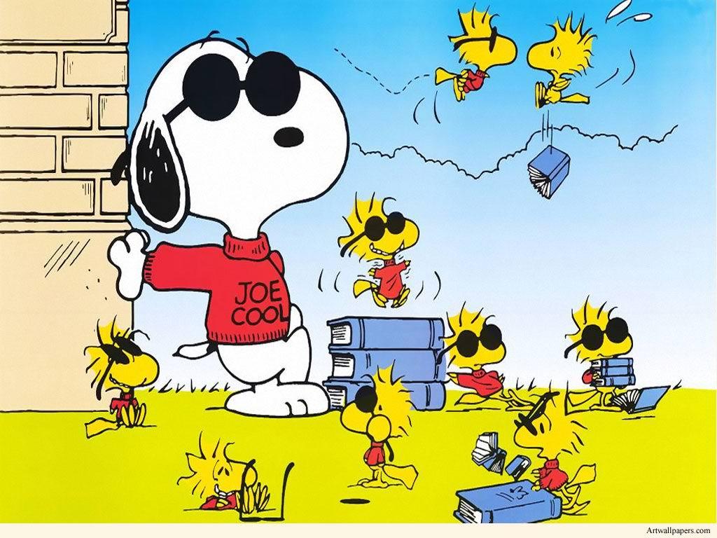 Nhân vật hoạt hình Snoopy 4K tải xuống hình nền