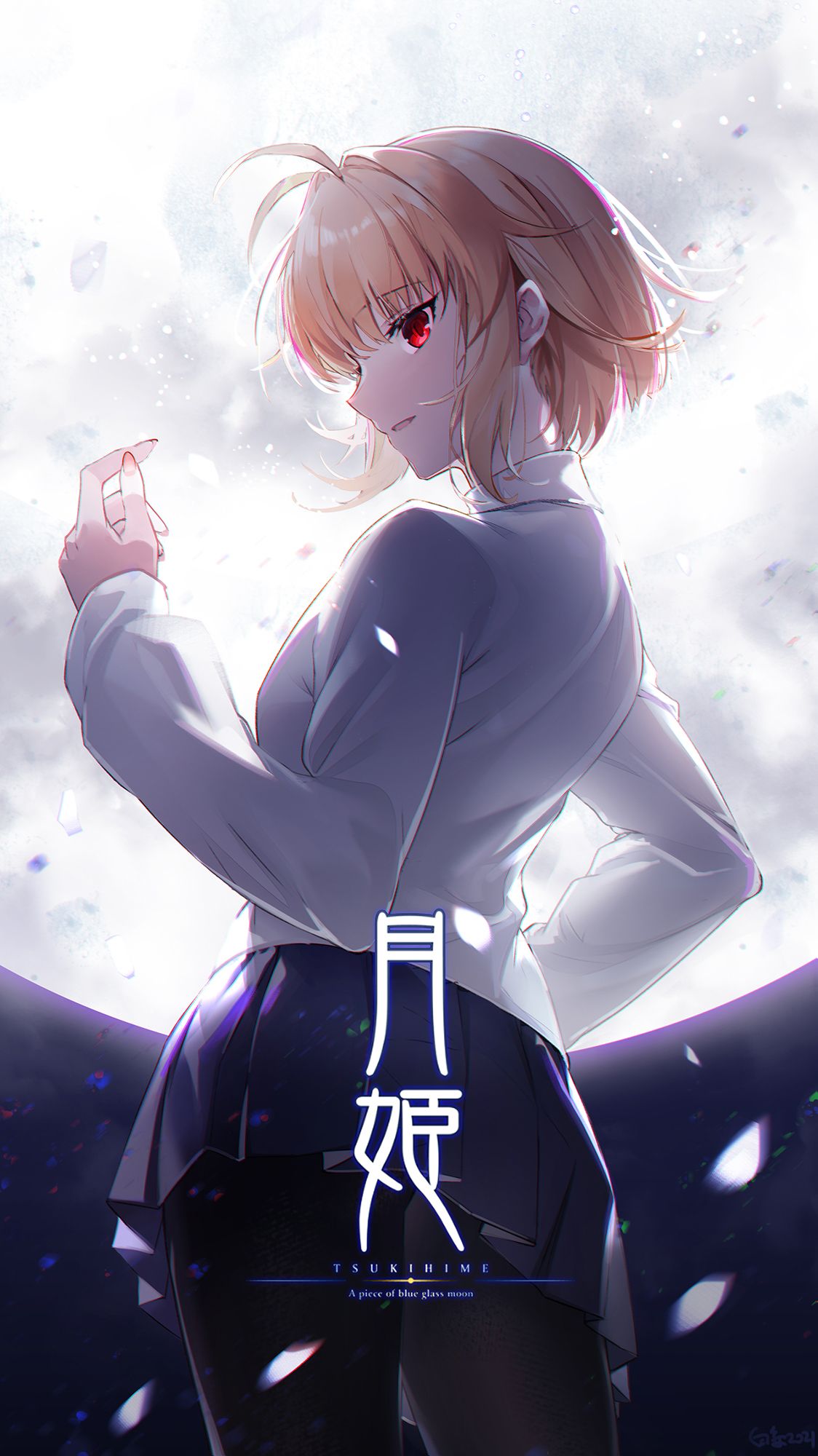 1124x2000 arcueid brunestud tsukihime and 1 more