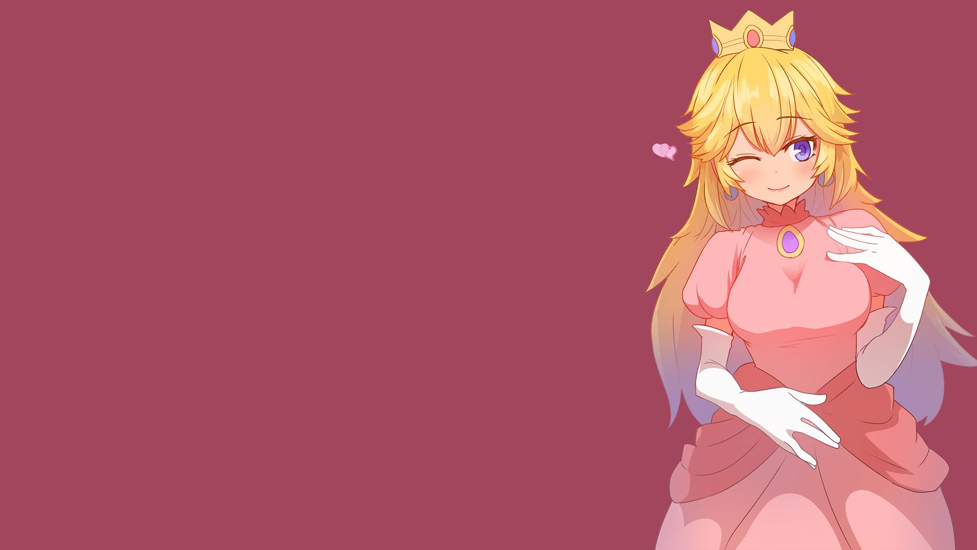 Princess Peach Aesthetic Wallpaper