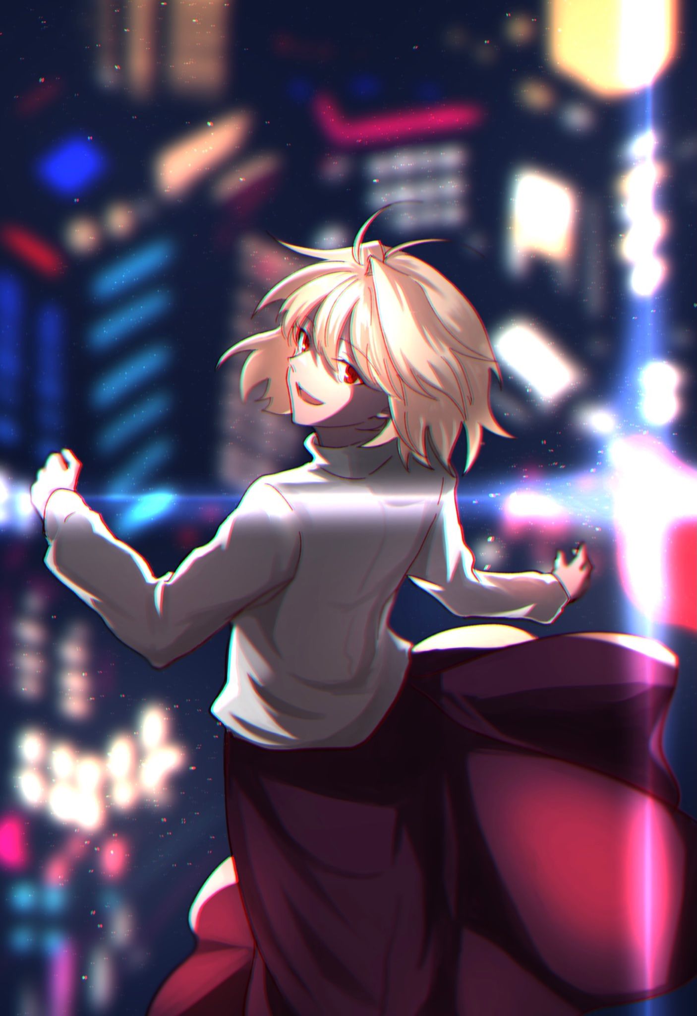 1406x2048 arcueid brunestud (tsukihime) drawn