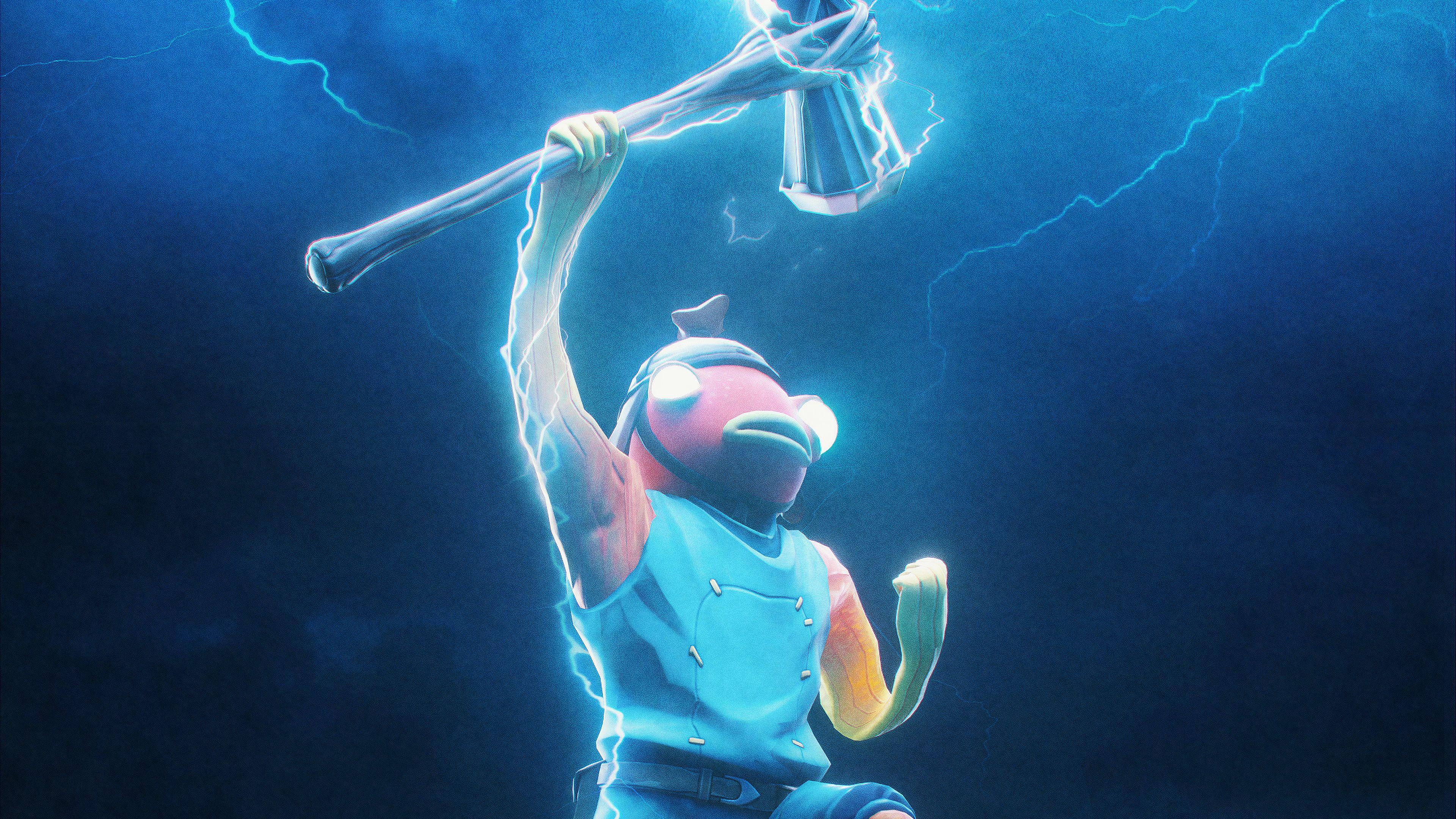 3840x2161 Stormbreaker Fortnite Axe Wallpaper, HD Games 4K Wallpaper